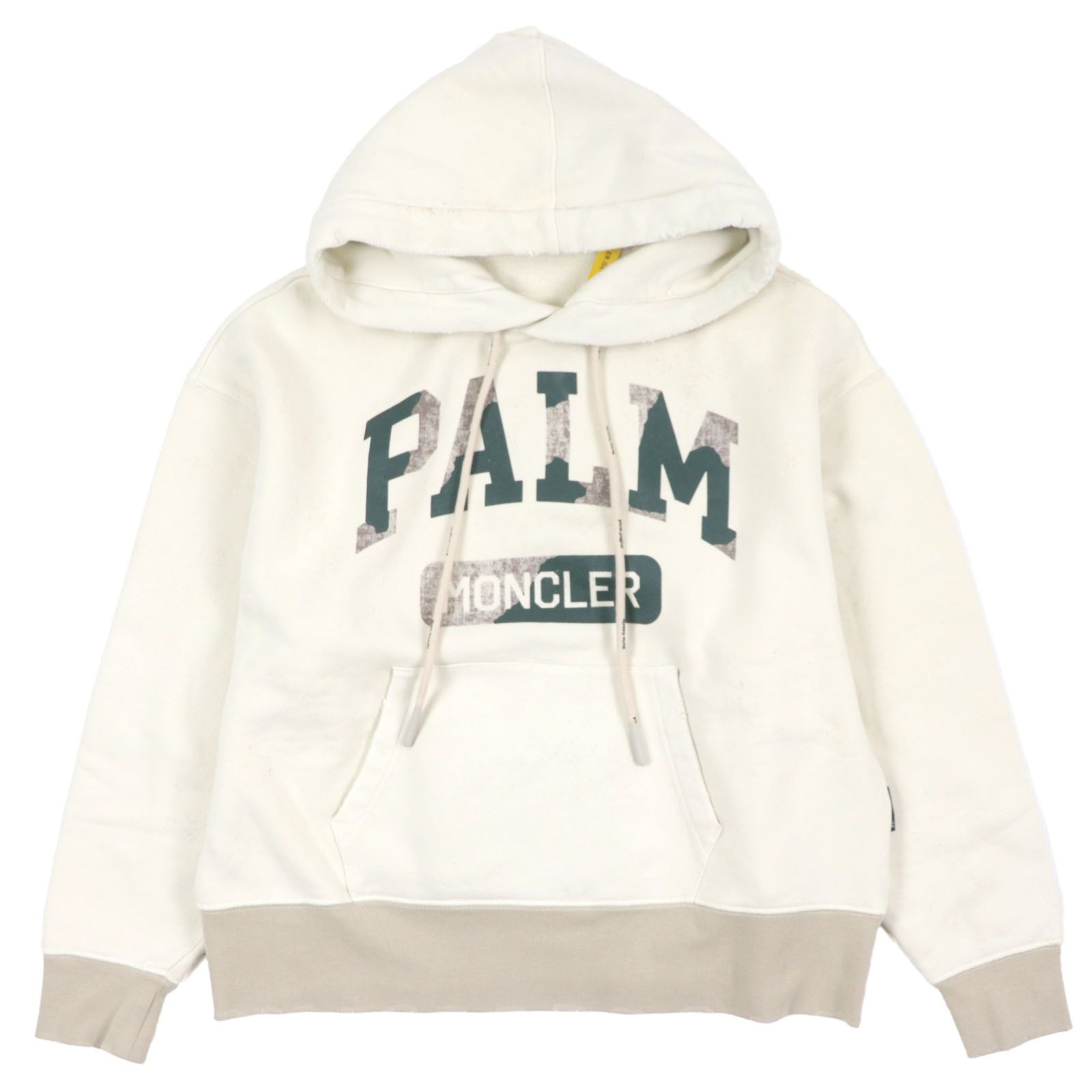 Moncler Moncler Moncler Genius 8×Palm Angels Hoodie Cotton Hoodie Cotton Sweatshirts & Hoodies DUTY FREE for USA Size ONE SIZE - 1 Thumbnail