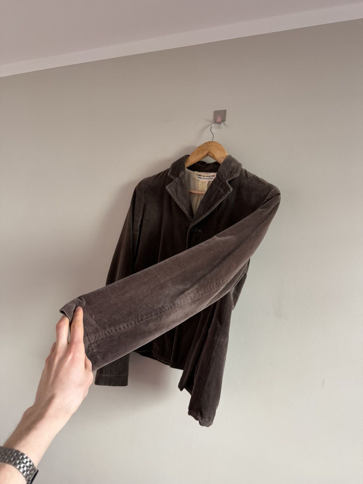 Comme des Garcons Comme des Garçons Asymmetric Vintage Blazer Jacket Size S / US 4 / IT 40 - 4 Thumbnail