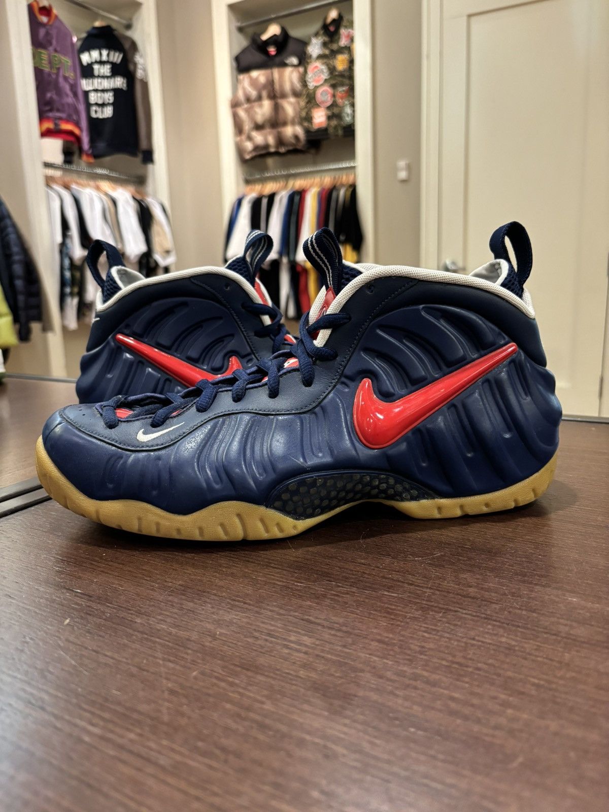 Nike Air Foamposite Pro Blue on sale Void Univer