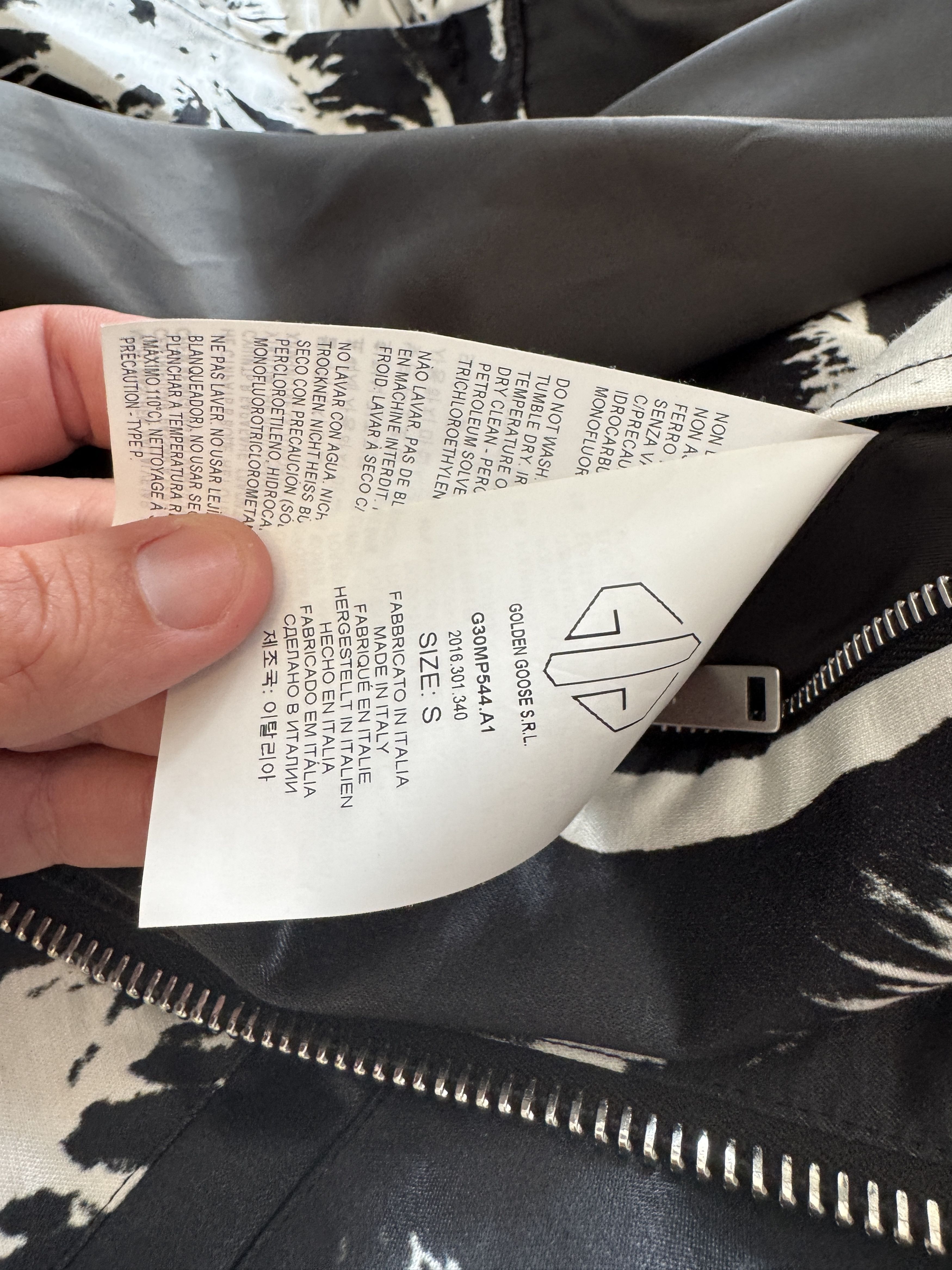 Golden Goose Light Weight Palm Bomber Size US S / EU 44-46 / 1 - 4 Thumbnail