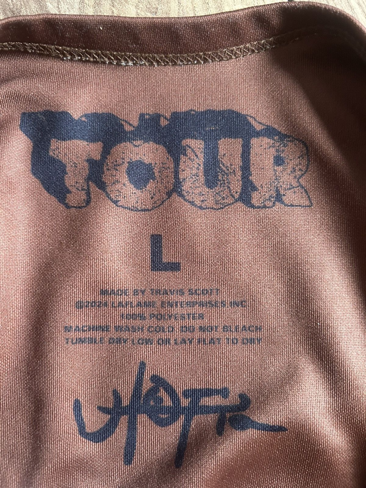 Travis Scott Travis Scott Tour Jersey Size US L / EU 52-54 / 3 - 3 Thumbnail