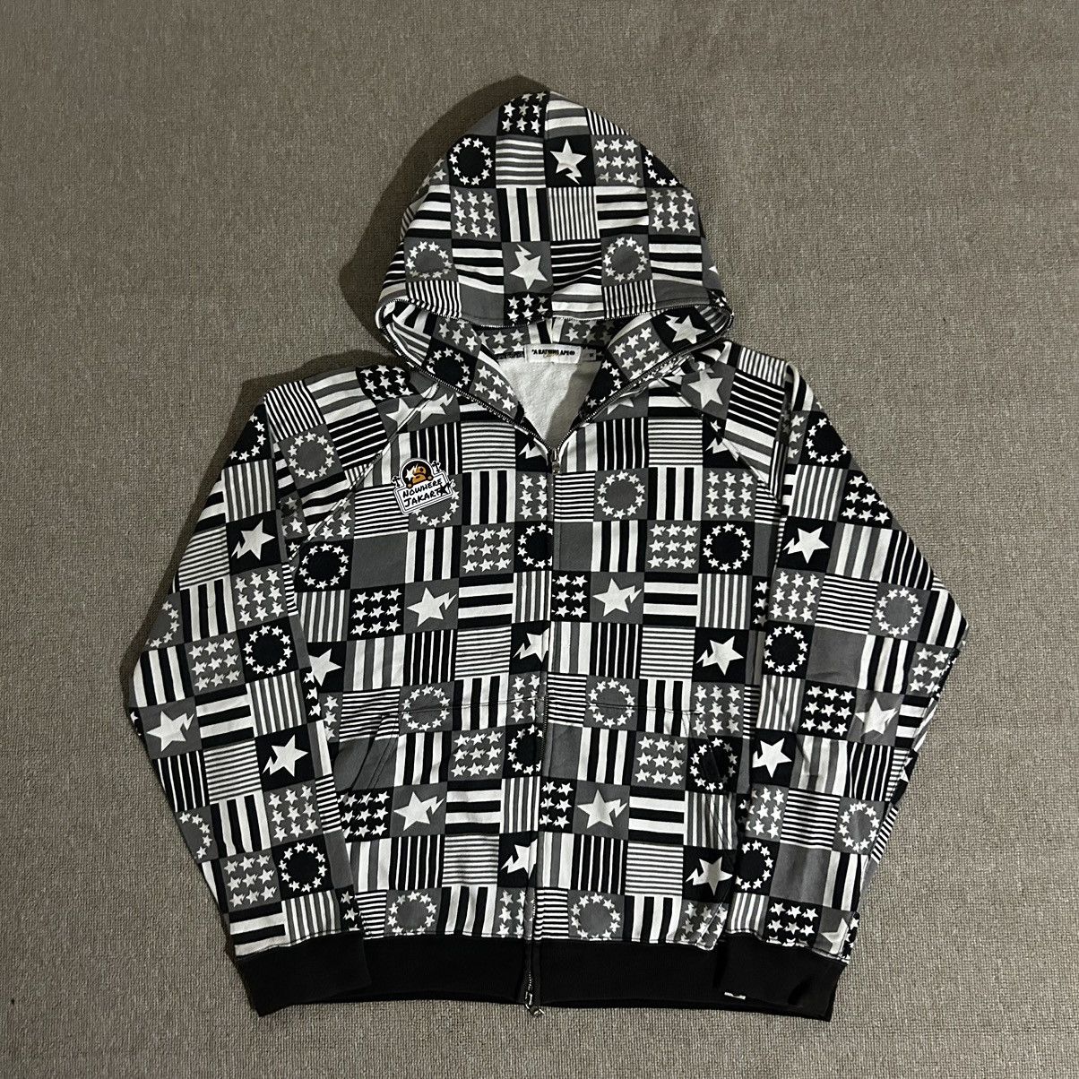 Bape Bapesta Full Zip Hoodie Size US M / EU 48-50 / 2 - 1 Thumbnail