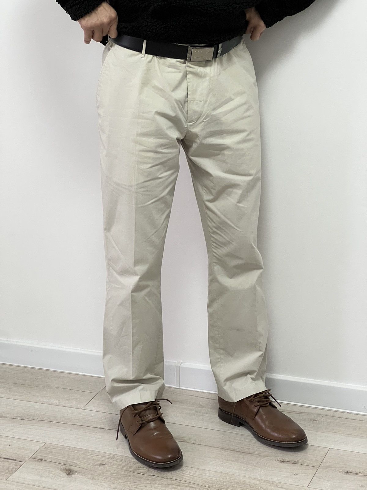 Burberry Burberry Pants Luxury Size US 36 / EU 52 - 2 Thumbnail