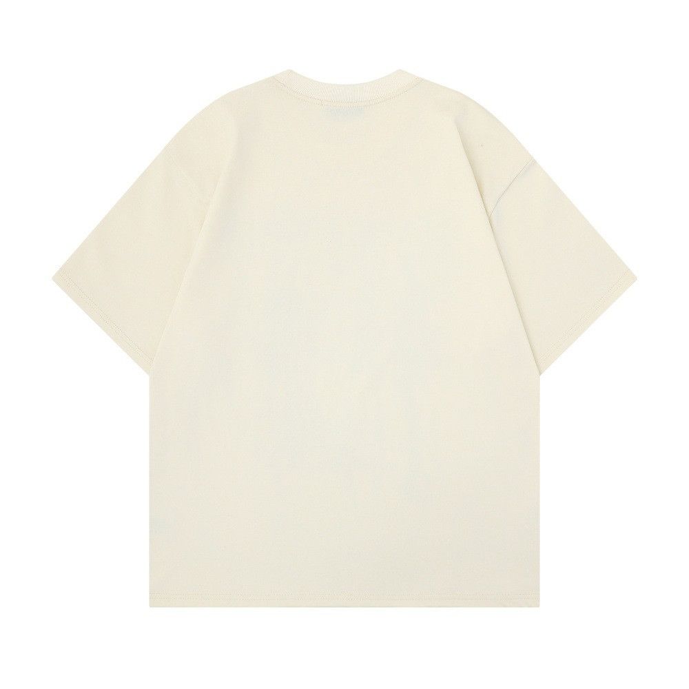 Japanese Brand Men's Loose-Fit Hip-Hop Casual T-Shirt with Silhouette Print Size US M / EU 48-50 / 2 - 2 Thumbnail