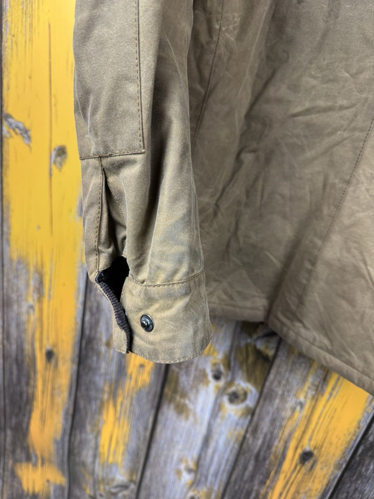 Barbour Barbour Vintage Wax Duke Jacket Bomber Moto Size L Size US L / EU 52-54 / 3 - 21 Thumbnail