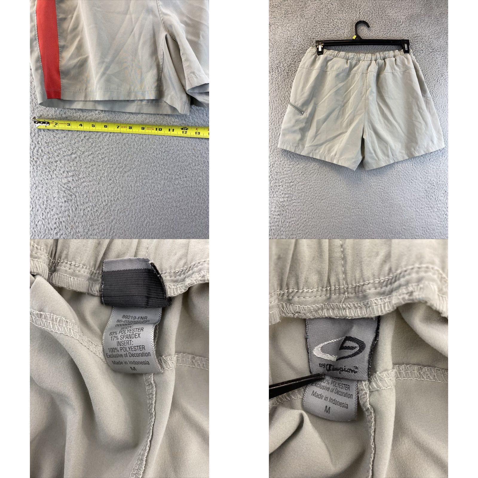 Champion Champion Women's Activewear Shorts Size M Multicolored Drawstring 90-15 Size 32" / US 10 / IT 46 - 8 Thumbnail
