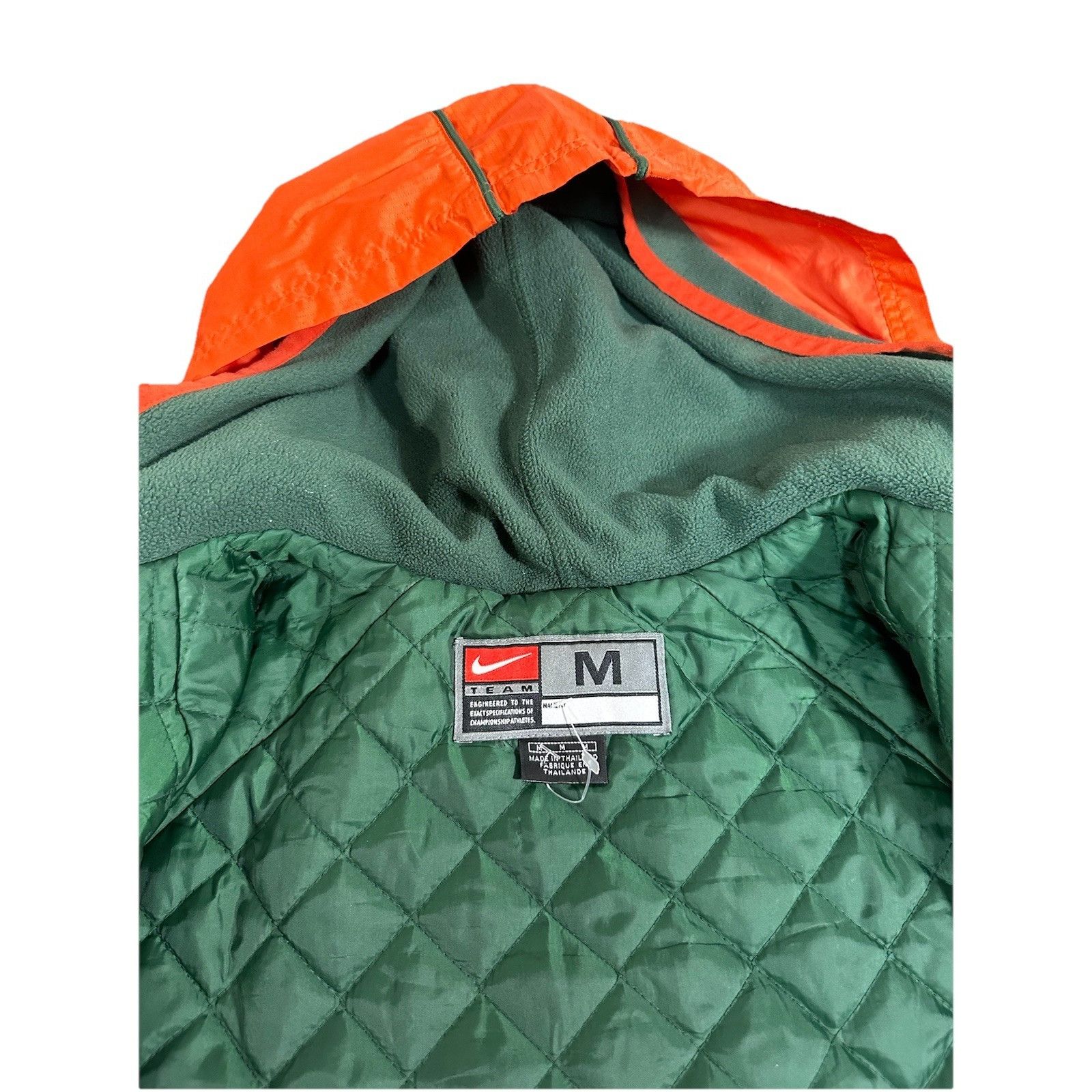 Nike Vintage Nike Miami U Hurricanes Parka Sports Jacket Coat Foo Size US M / EU 48-50 / 2 - 4 Thumbnail