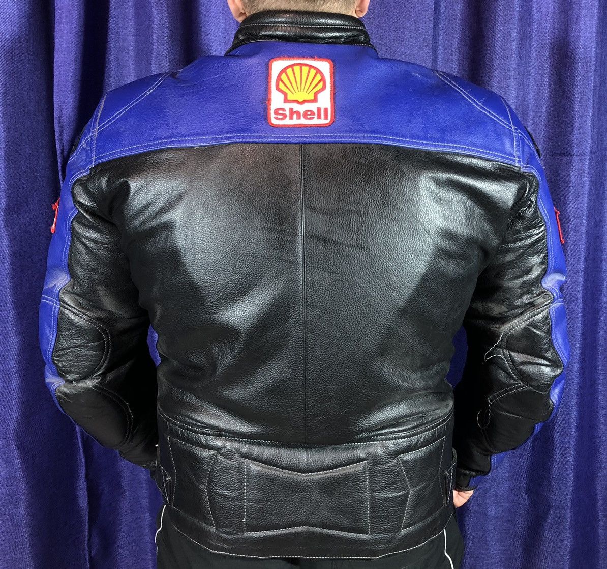 Dainese × Ferrari × Yamaha Route 69 Motorcycle Leather Jacket Racing Size US L / EU 52-54 / 3 - 4 Thumbnail