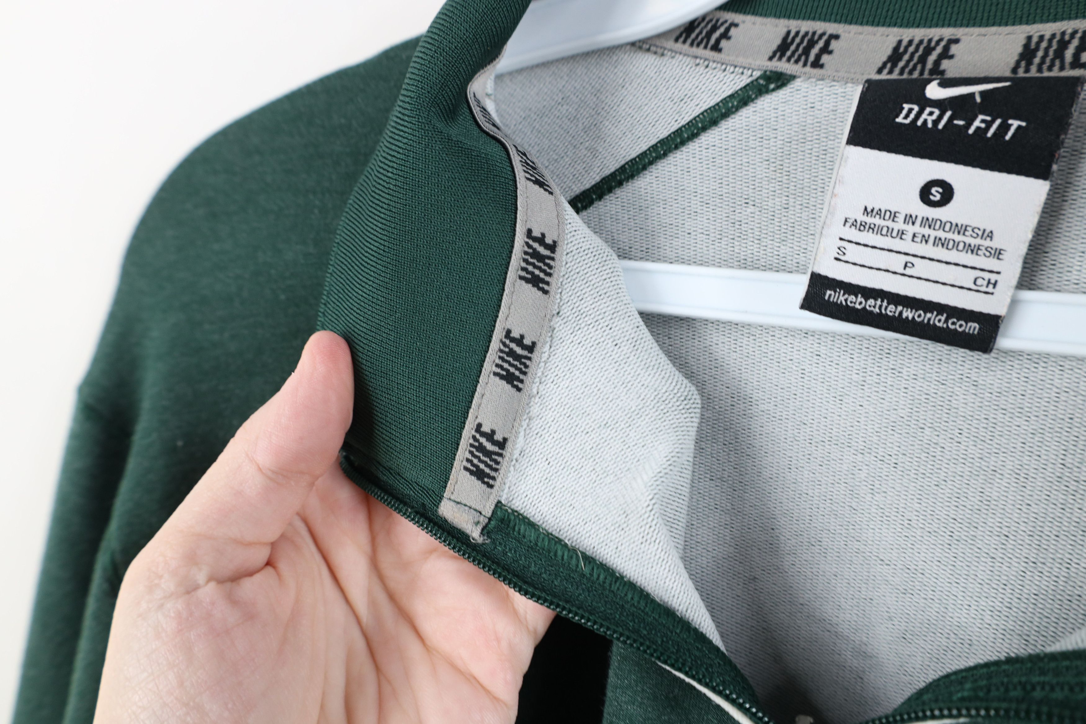 Nike Nike Michigan State University Half Zip Knit Pullover Jacket Size US S / EU 44-46 / 1 - 11 Thumbnail