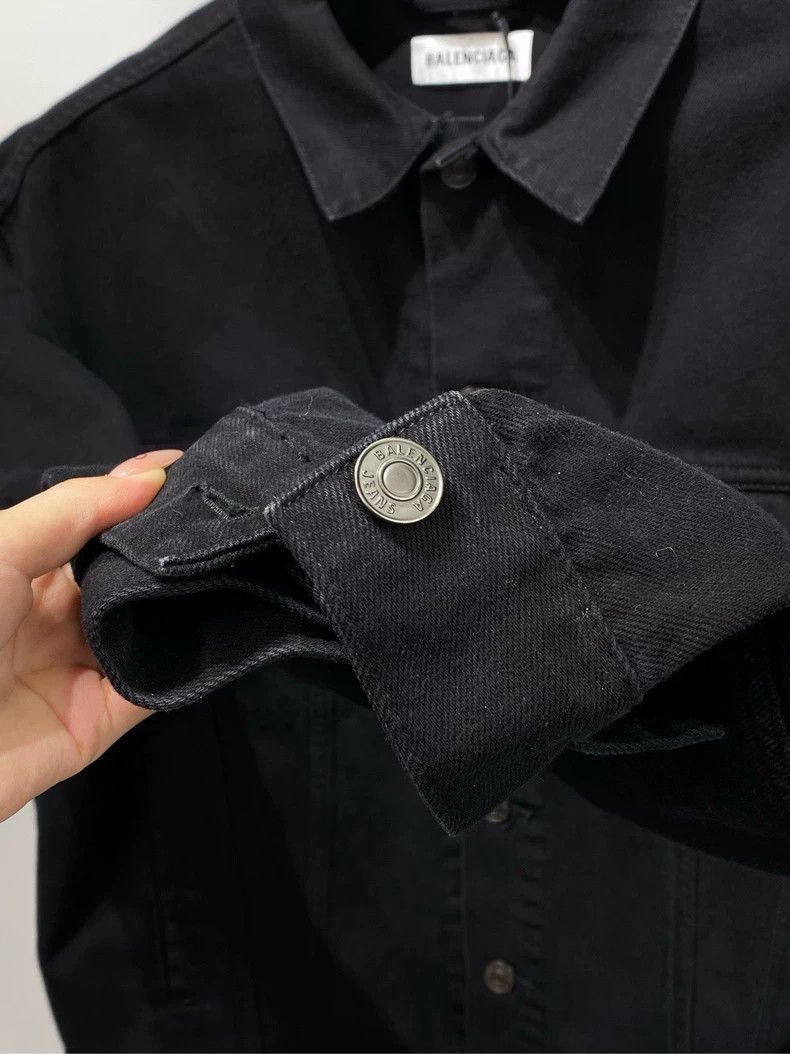 Balenciaga Balenciaga rhinestone Logo letters denim jacket-2506 Size US S / EU 44-46 / 1 - 8 Thumbnail
