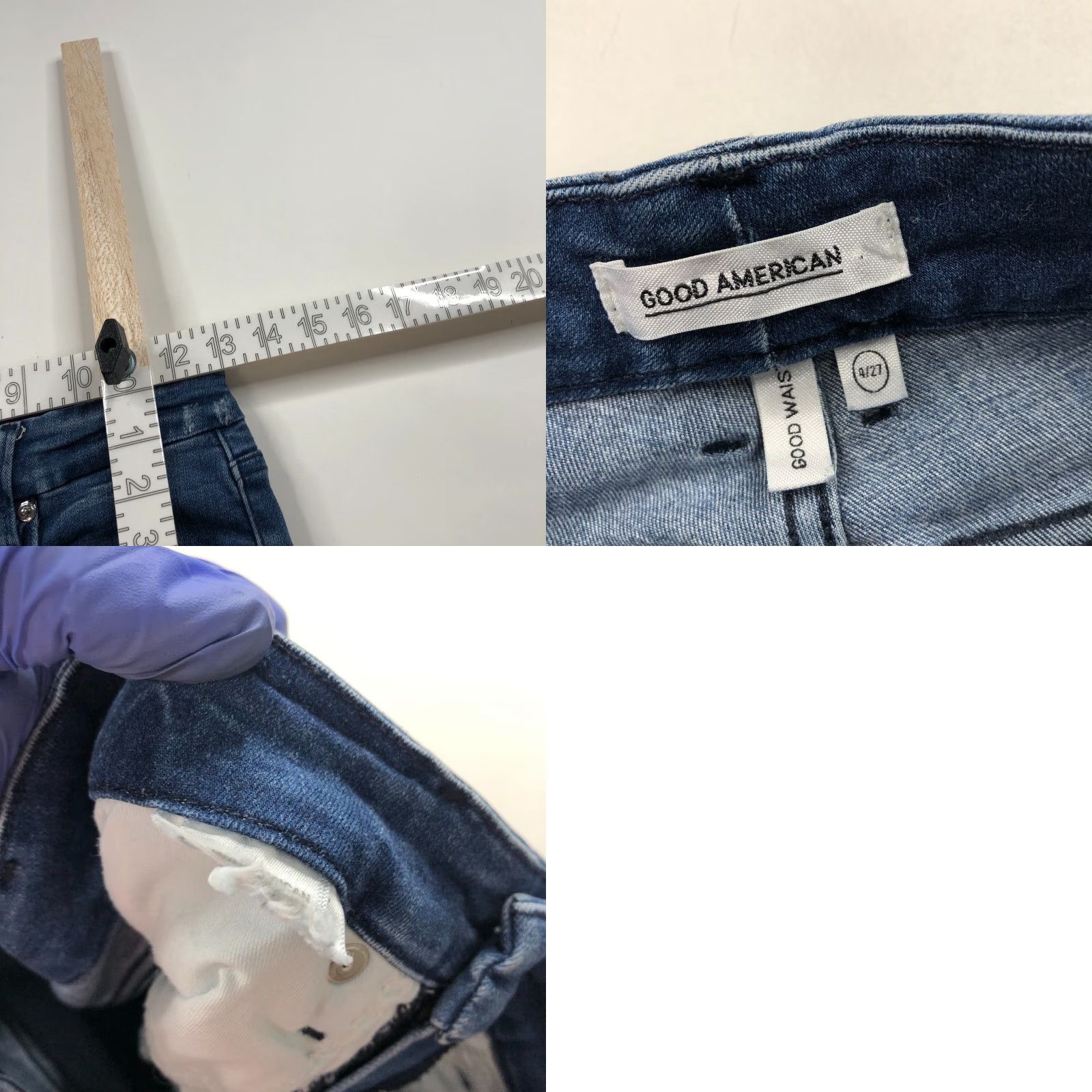 Good American Good American Good Waist Jeans Shirt? Size 27" / US 4 / IT 40 - 8 Thumbnail