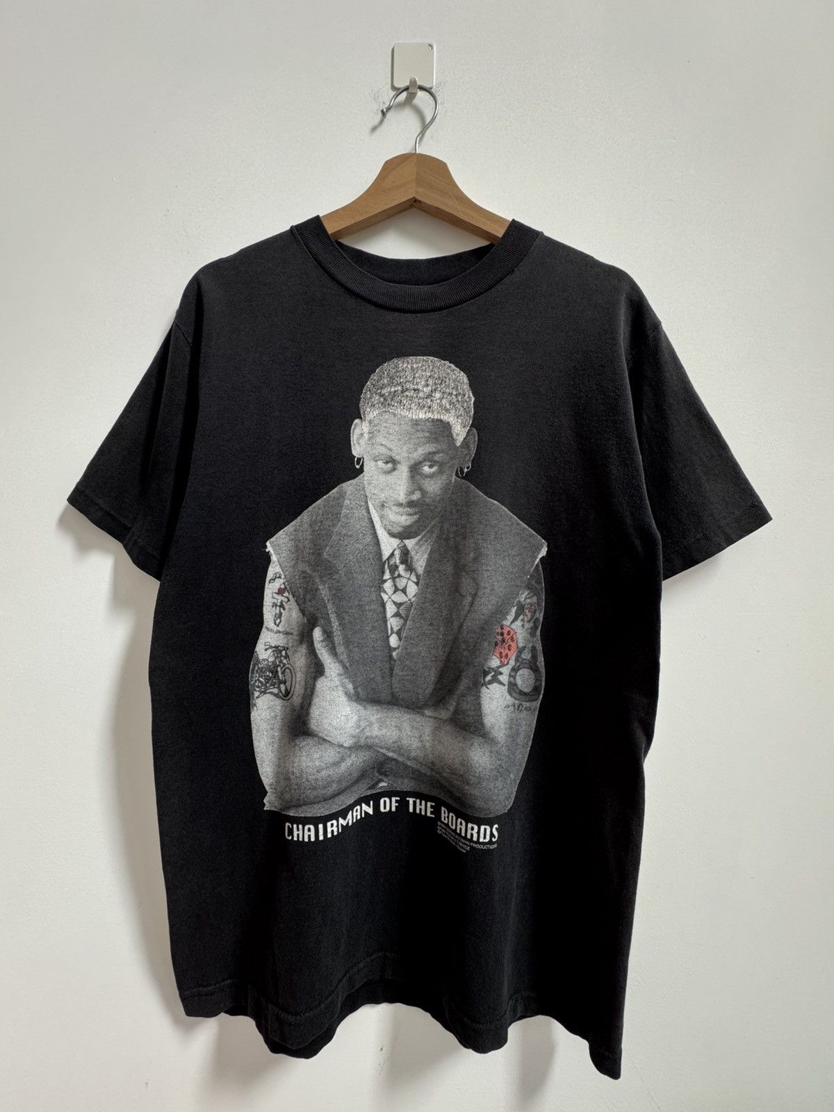 Vintage Vintage Rodman Chairman Of The Boards 90s T-Shirt Size US M / EU 48-50 / 2 - 17 Thumbnail