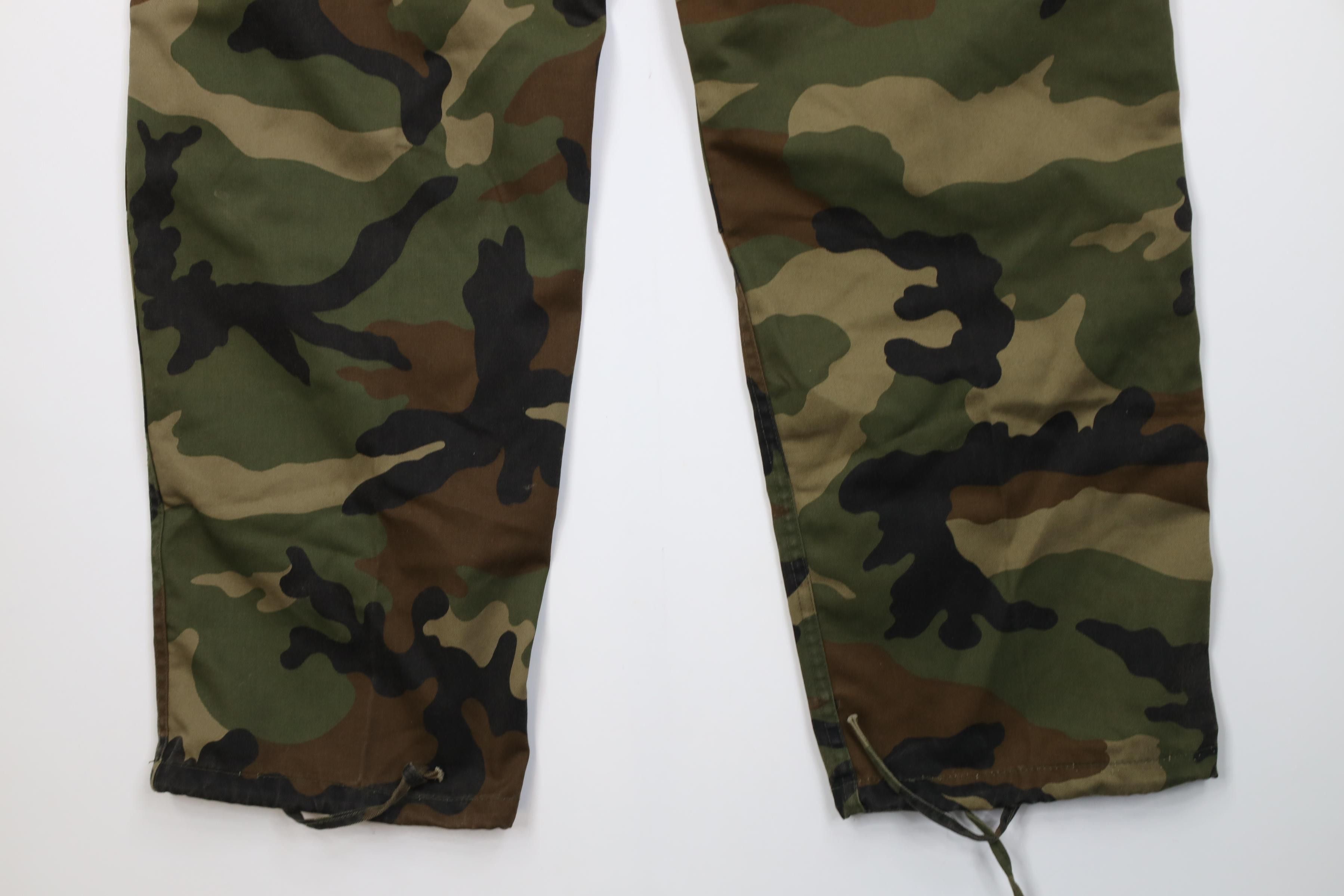 Vintage Vintage 90s Streetwear Double Knee Camouflage Cargo Pants Size US 32 / EU 48 - 12 Thumbnail