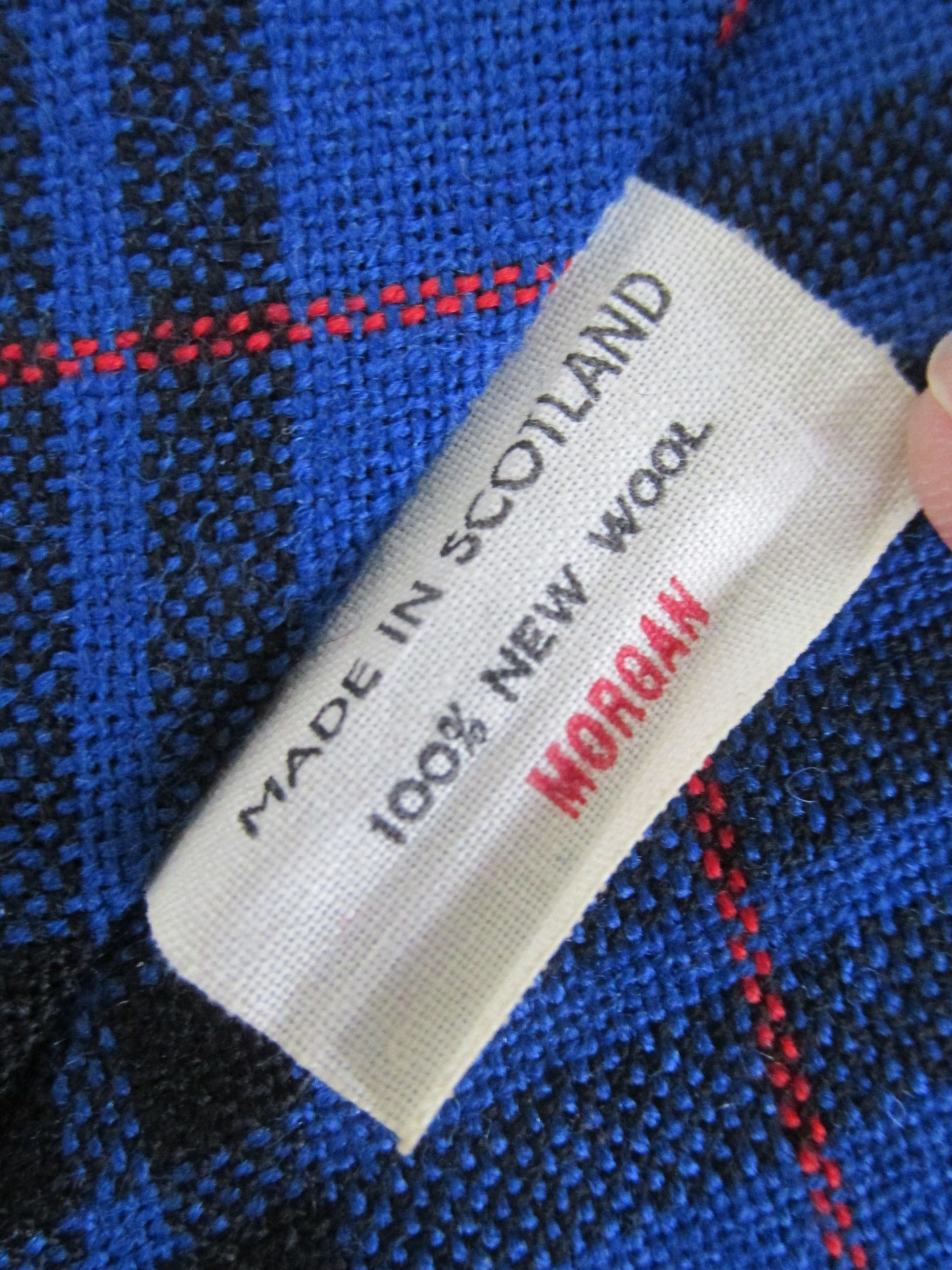 Other Vintage Wool Tartan Plaid Men's Tie Size ONE SIZE - 5 Thumbnail