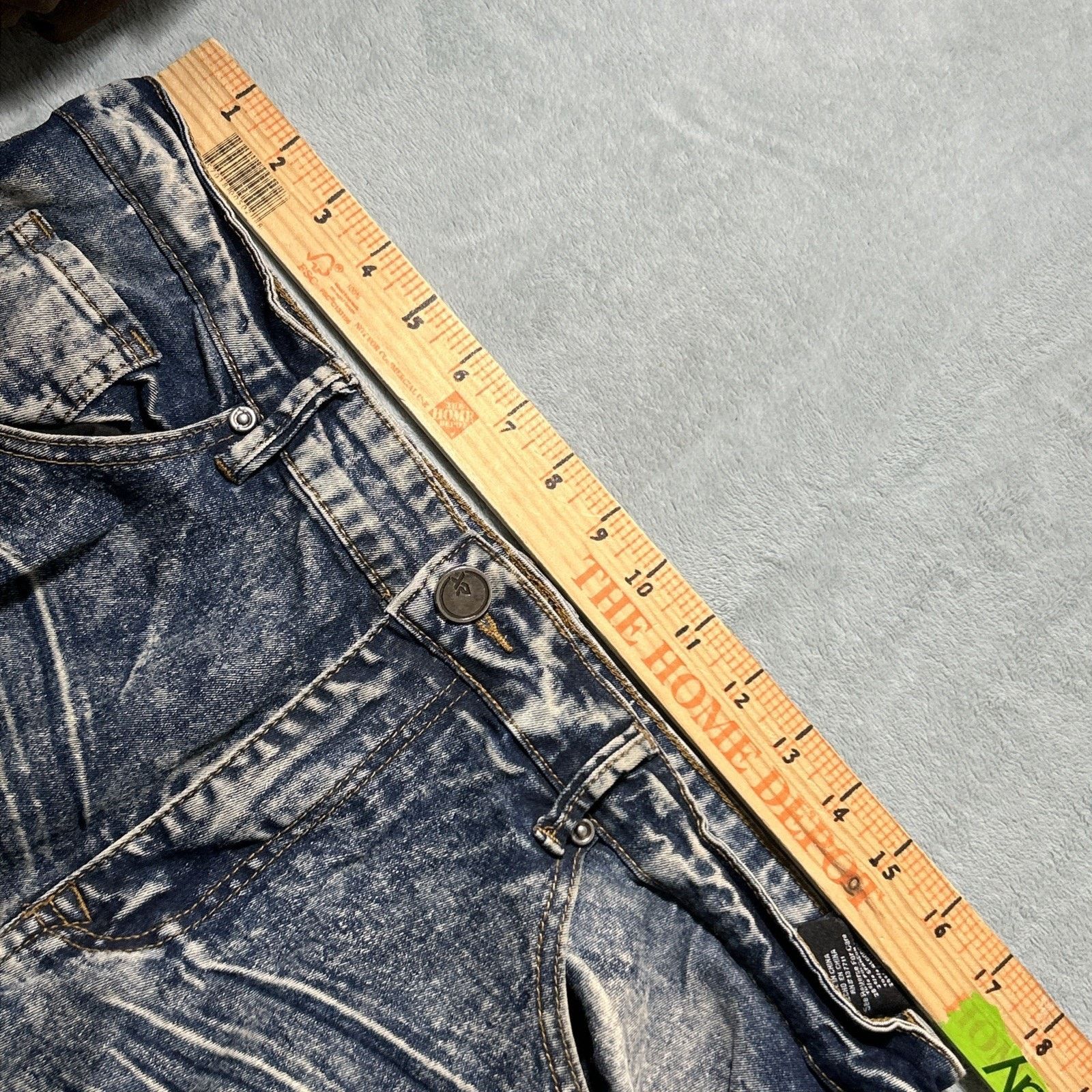 Xray Footwear Grunge Rips Acid Wash Straight Leg Jeans 34x30 Hamilton Size 34" / US 12 / IT 48 - 10 Thumbnail