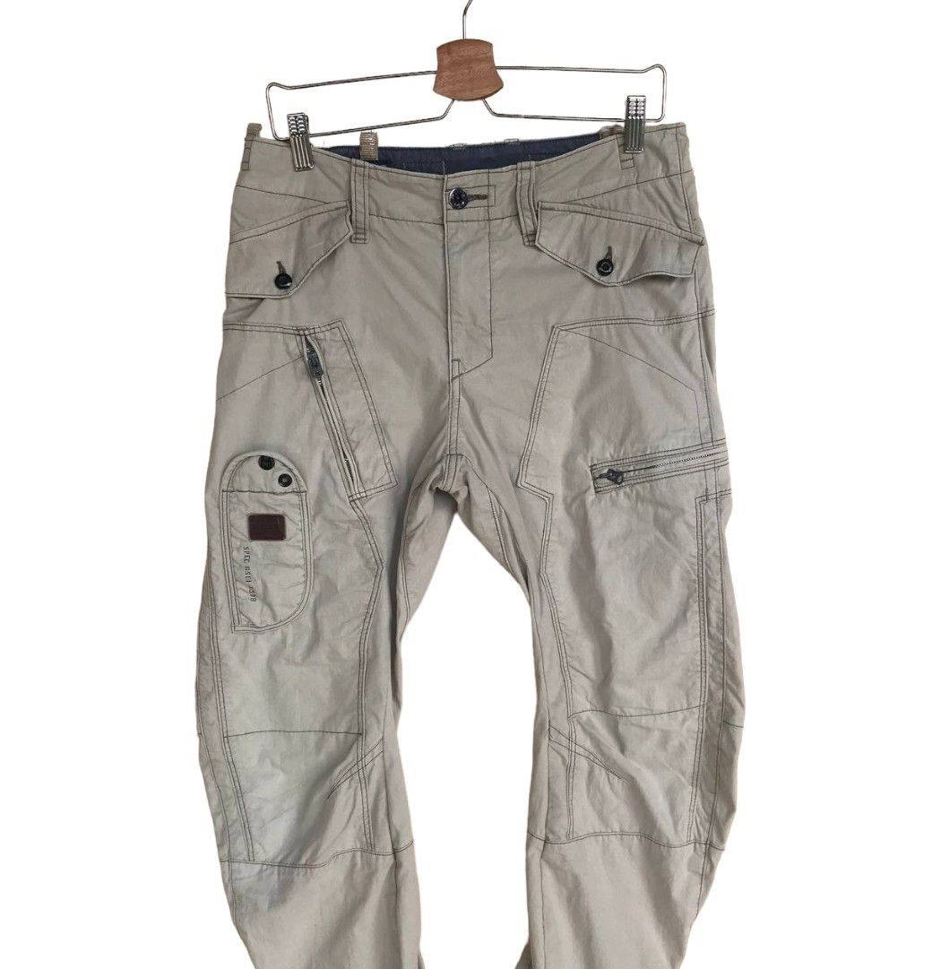 5351 POUR LES HOMMES × Beauty Beast × G-Star G-Star Military Curved Leg multipocket cargo W30x28 Size US 30 / EU 46 - 1 Thumbnail