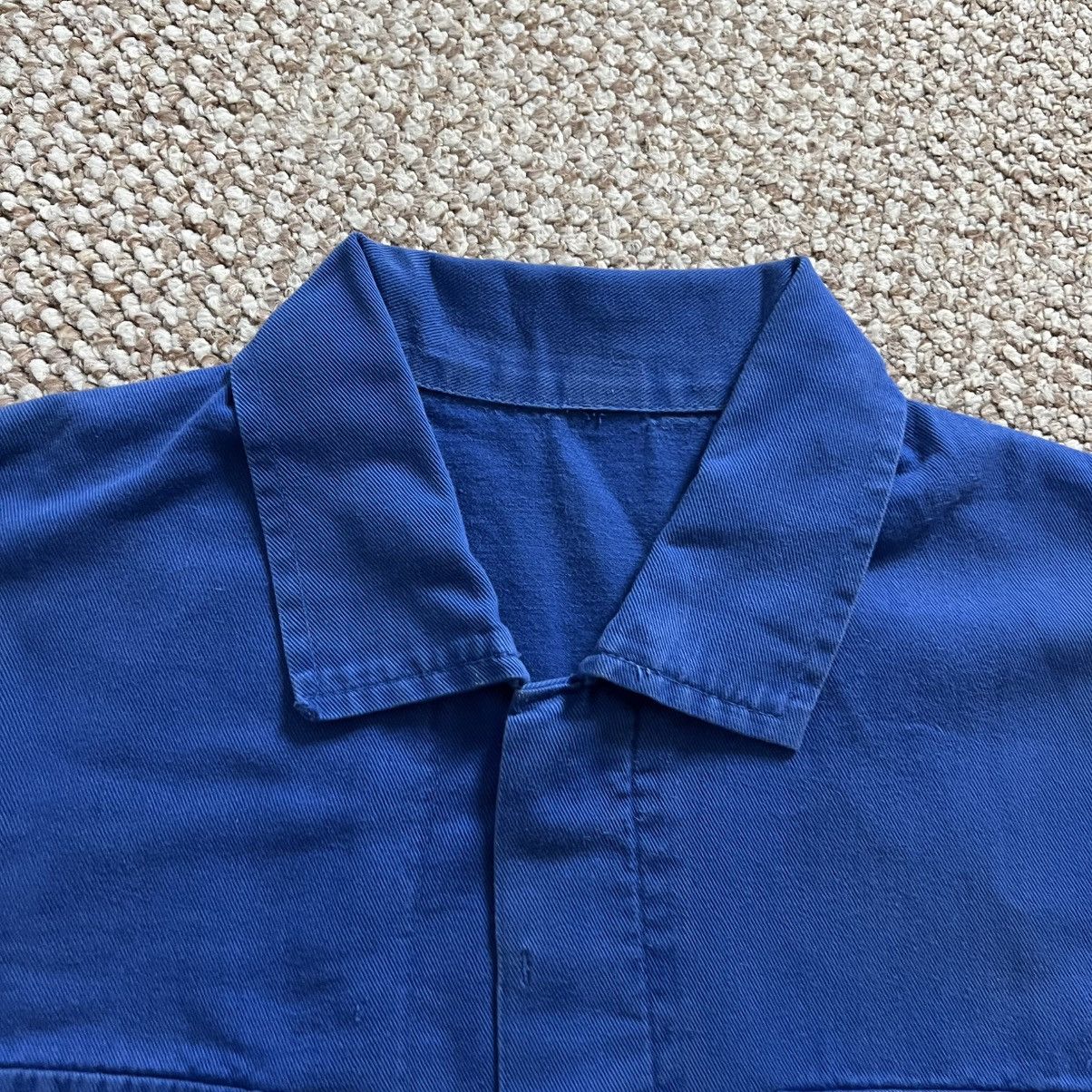 Le Laboureur French vintage two pockets faded work jacket Size US L / EU 52-54 / 3 - 2 Thumbnail