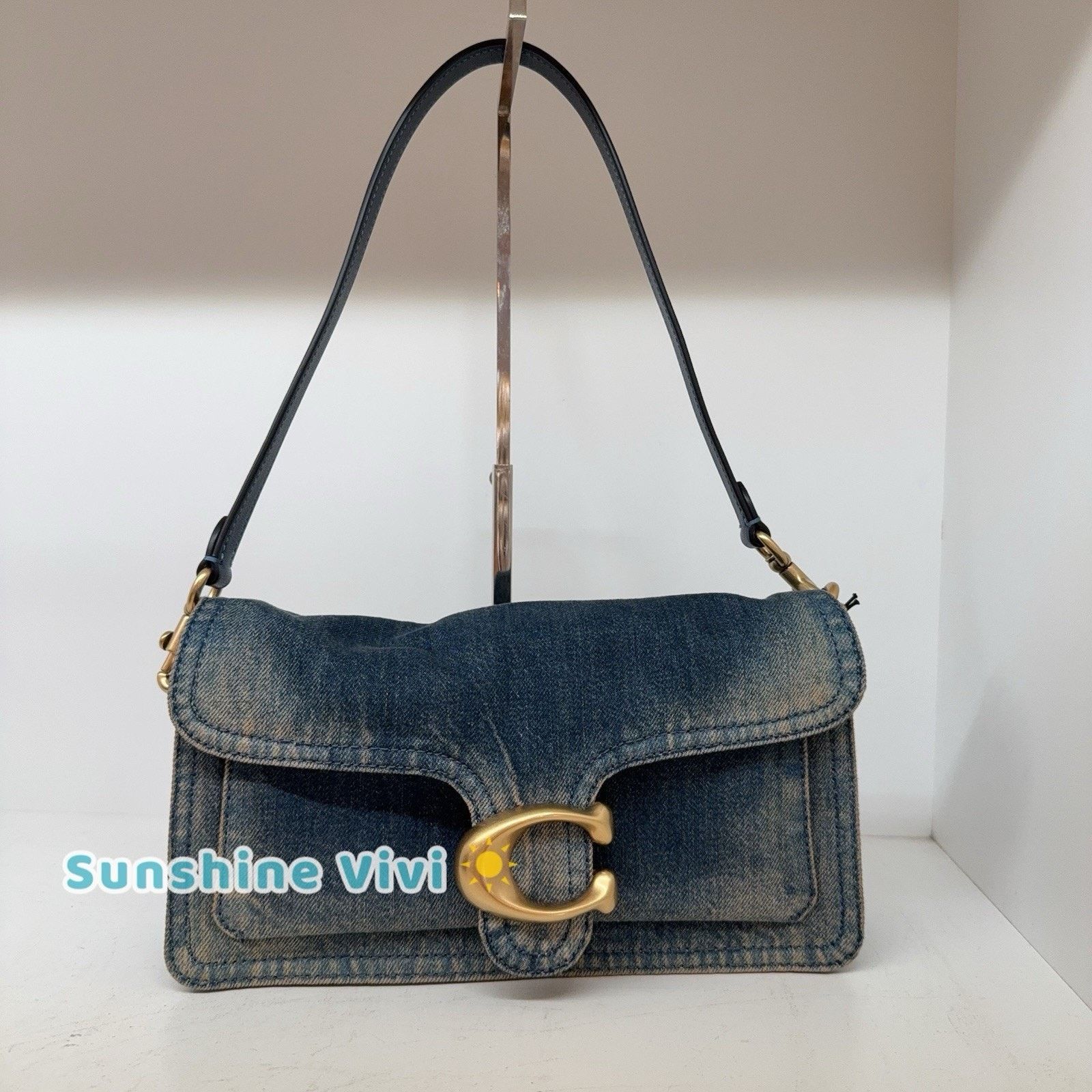 Coach NWT COACH Tabby Shoulder Bag 26 Crossbody CCX32 Dark indigo Size ONE SIZE - 1 Thumbnail