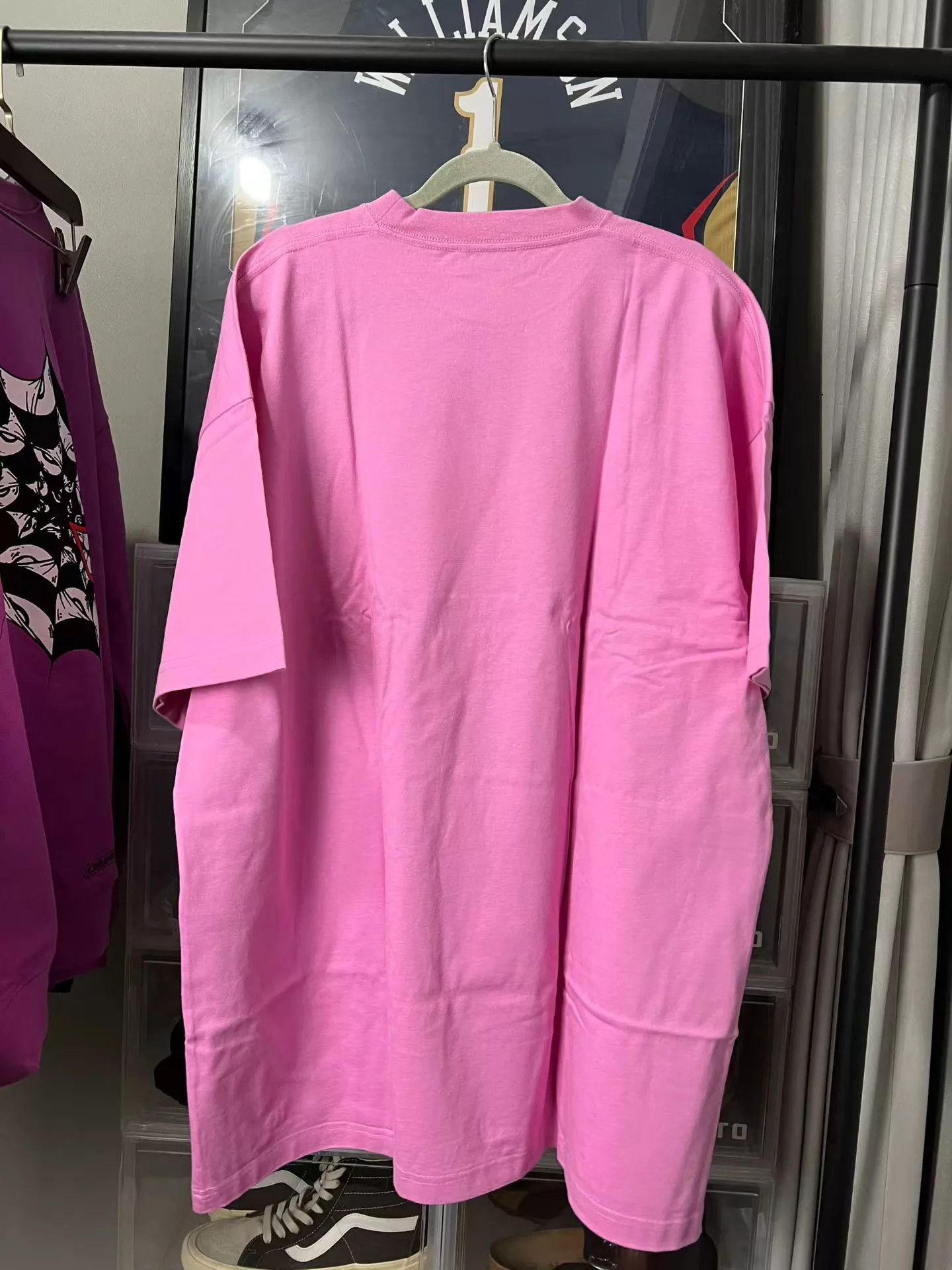 Balenciaga Balenciaga Pink Short Sleeve 3 Like New Size US L / EU 52-54 / 3 - 2 Thumbnail