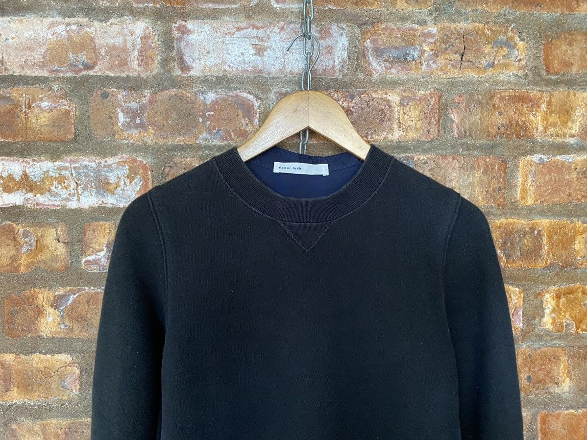Sacai AW15 Sacai Hybrid long sweatshirt Size M / US 6-8 / IT 42-44 - 3 Thumbnail