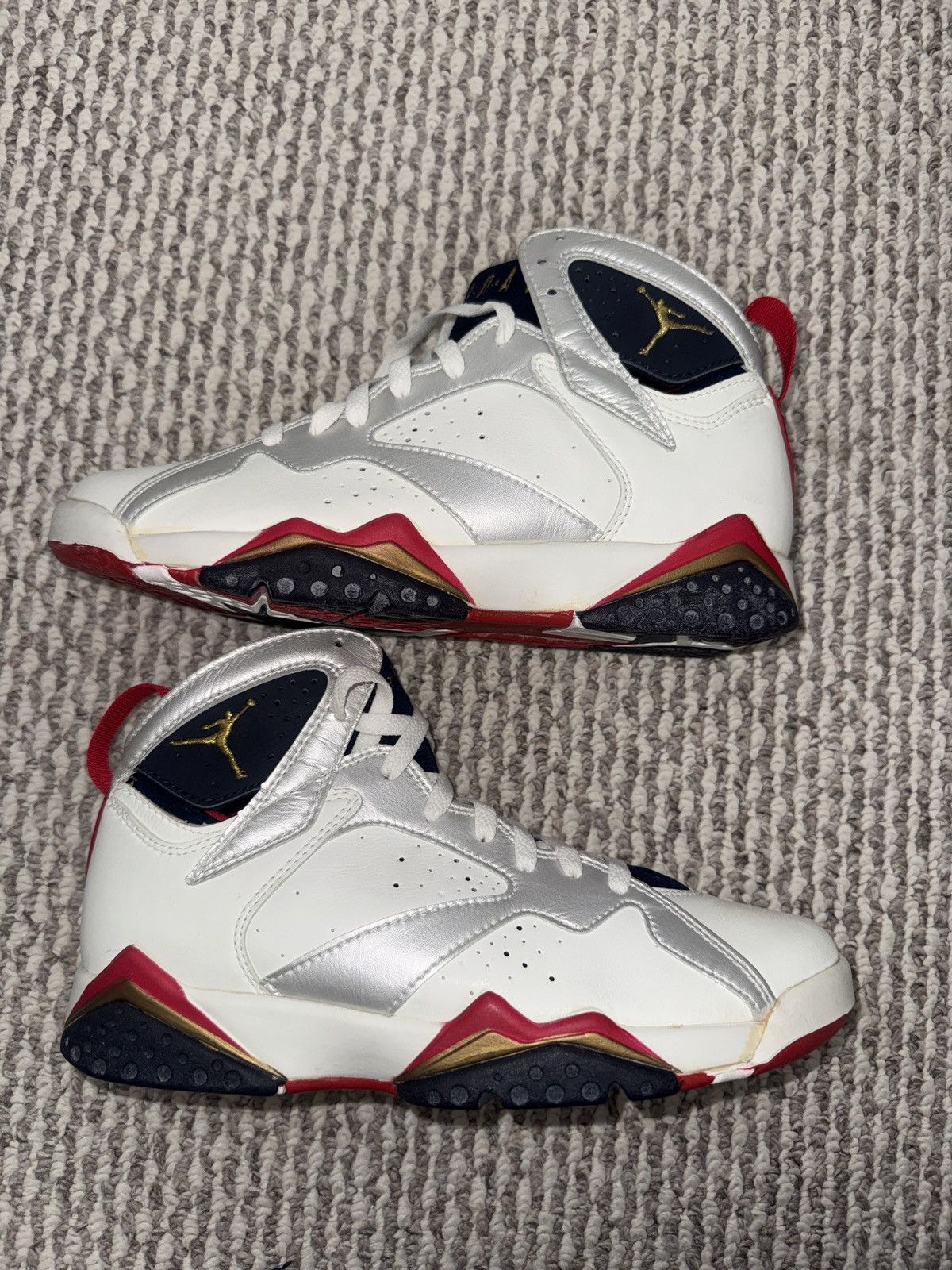 Nike NIKE AIR JORDAN 7 OLYMPIC US8.5 NEW IN BOX - 1992 Vintage Size US 8.5 / EU 41-42 - 1 Thumbnail