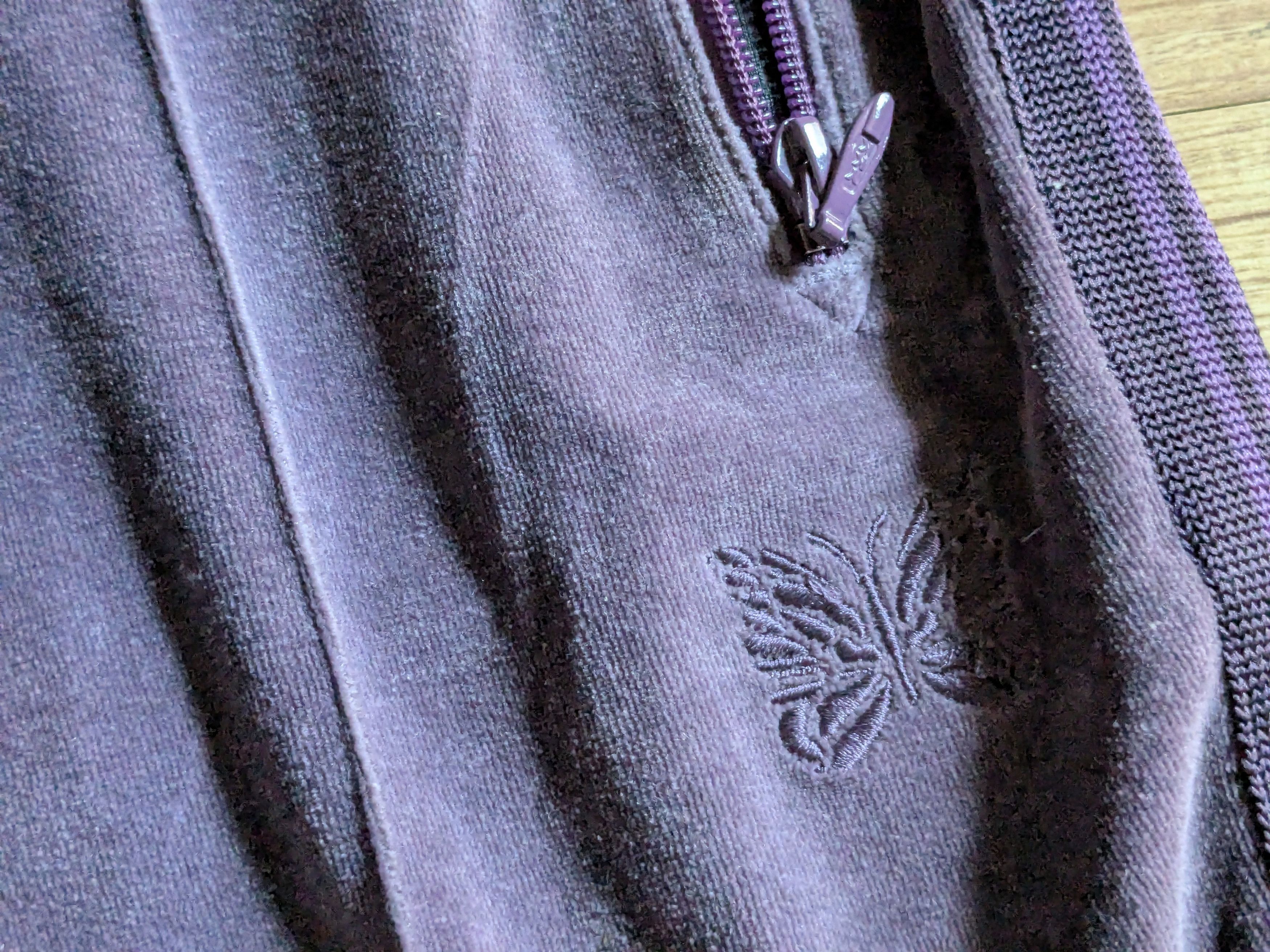 Needles Needles Velvet Sweatpants Joggers Purple Large Size US 32 / EU 48 - 5 Thumbnail