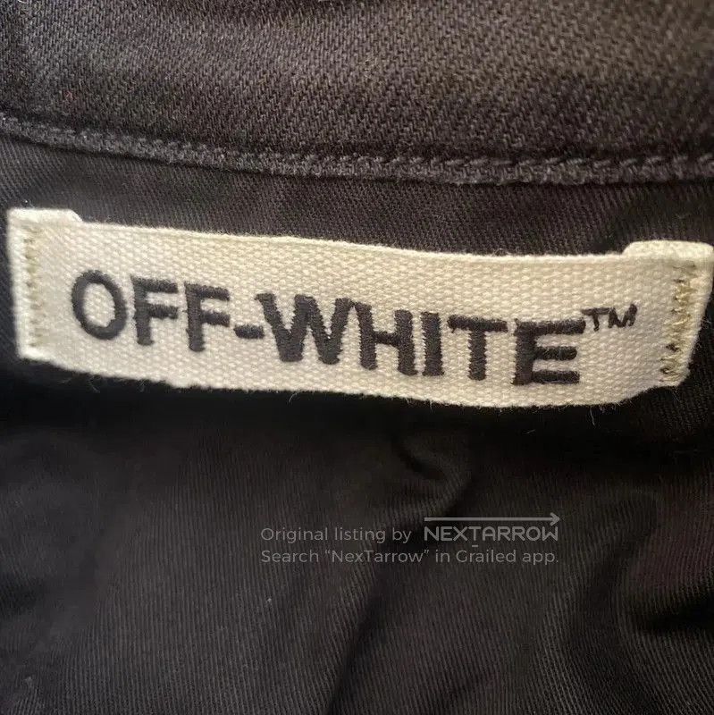 Off-White Off-White Black Cotton Printed Jacket for Women . Size XXS / US 00 / IT 34 - 5 Thumbnail