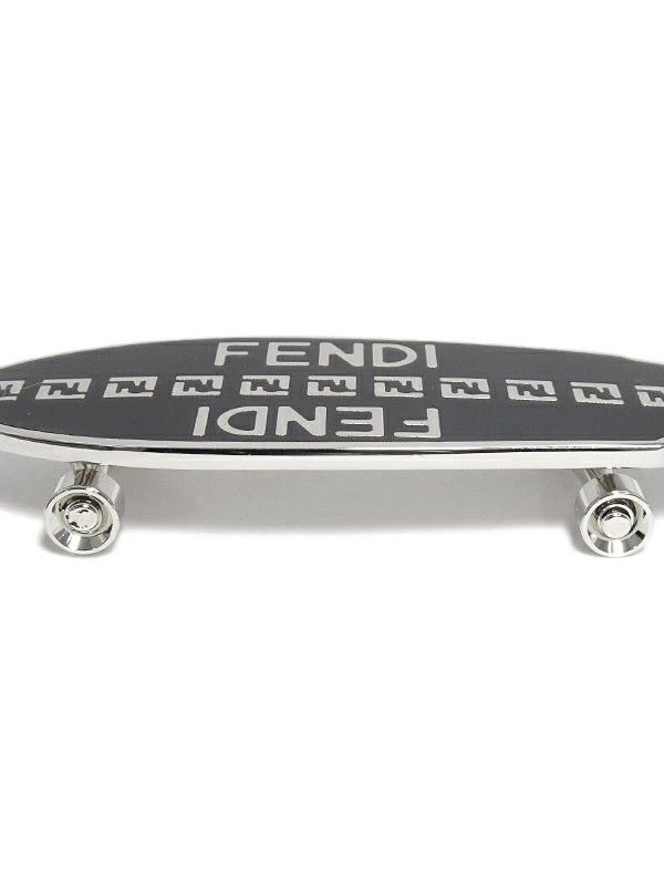 Fendi o1loc1c1024 Size: OS / 7AP066 Key Ring in Silver Size ONE SIZE - 5 Thumbnail