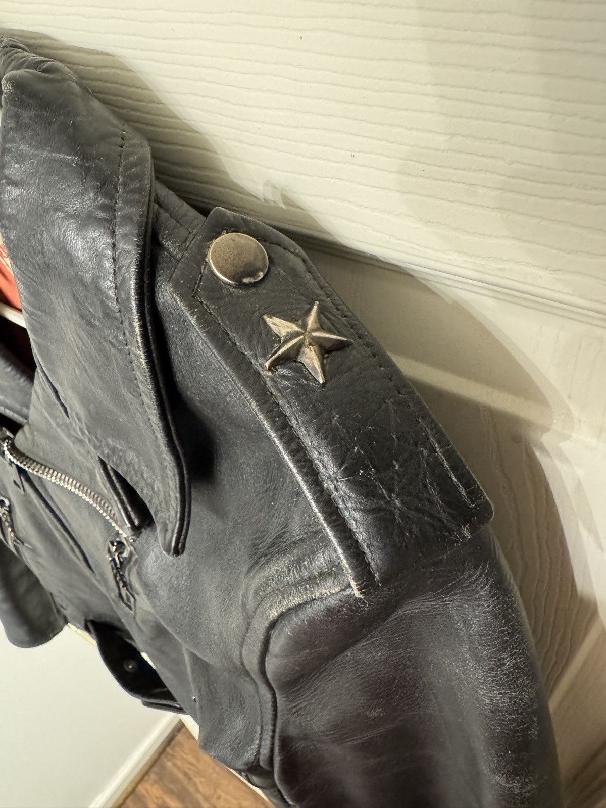 Vintage Rare 50s Guide Master by Wolf of Boston Leather Jacket Size XS / US 0-2 / IT 36-38 - 7 Thumbnail