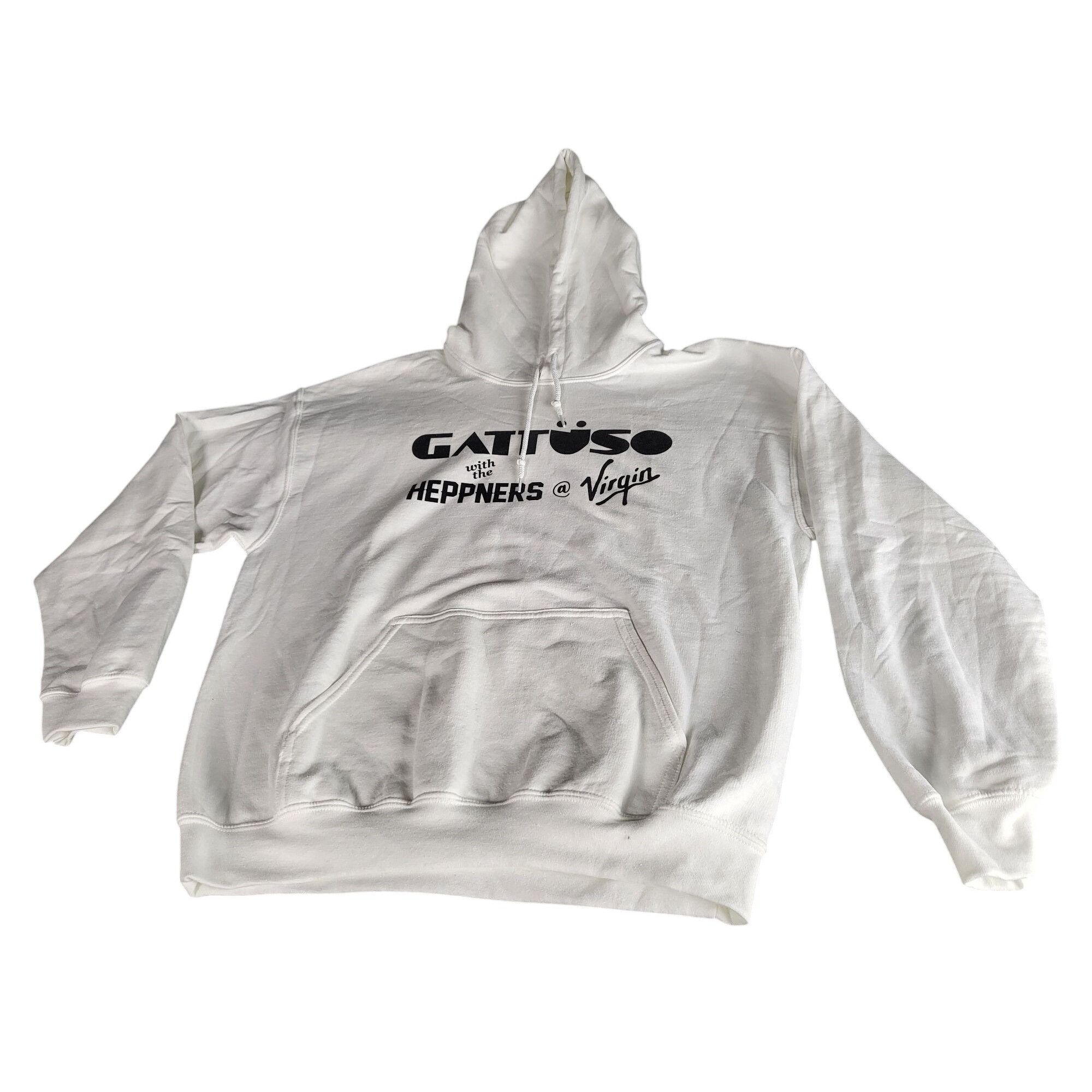 Gildan Virgin Records Hoodie Men Sz L Gildan Gattus with The Heppne Size US L / EU 52-54 / 3 - 1 Thumbnail