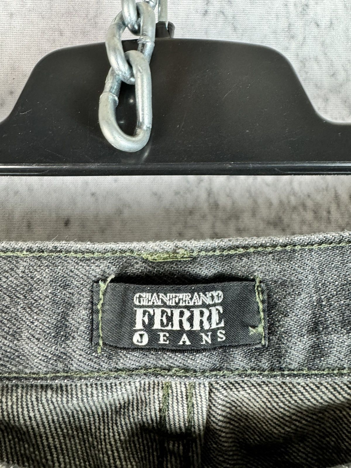 Other Gianfranco Ferre Vintage Rare Balistic Y2k Denim Pants Size US 40 / EU 56 - 3 Thumbnail