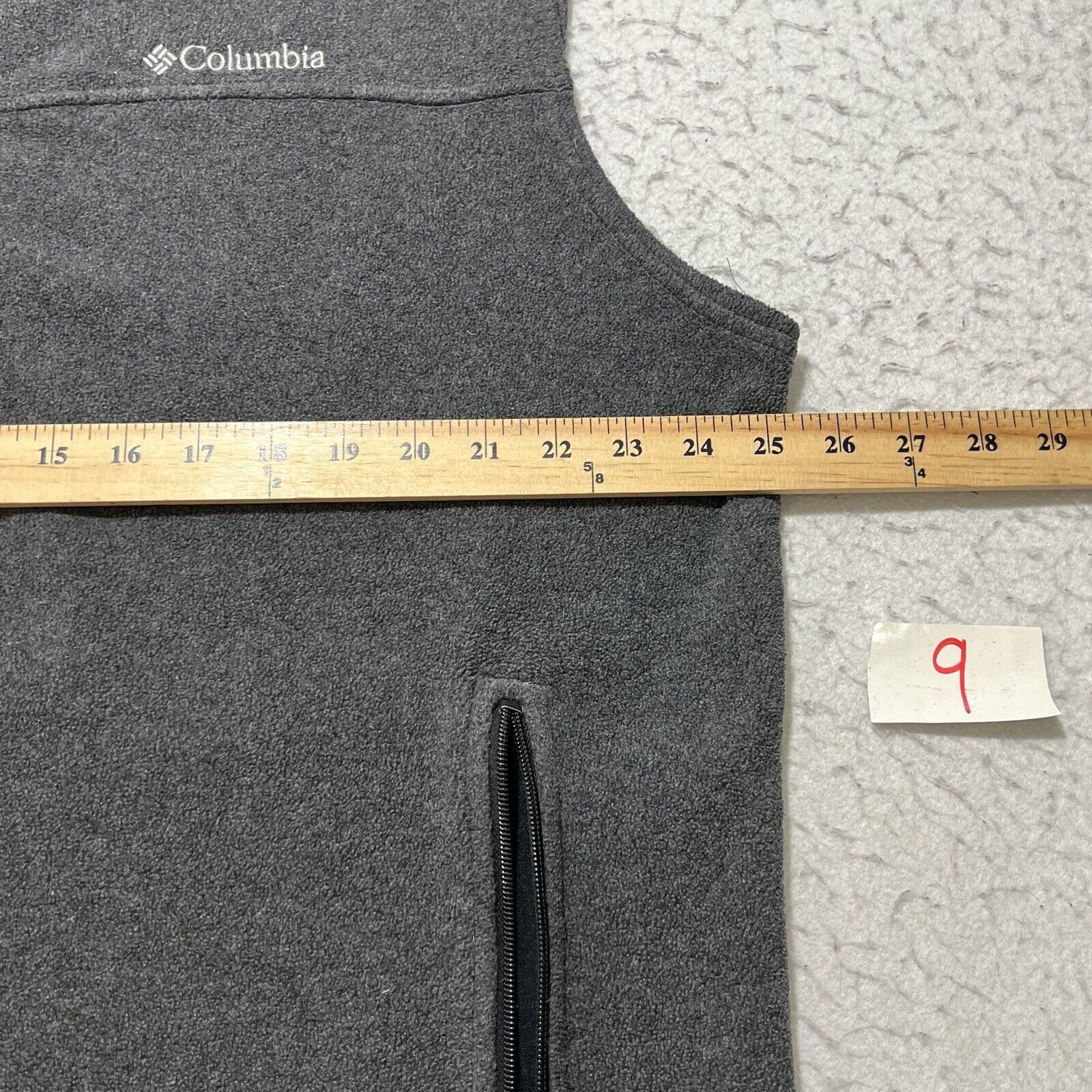 Columbia Columbia Fleece Full Zip Vest Sweatshirt Zipper Pockets Size US XL / EU 56 / 4 - 8 Thumbnail