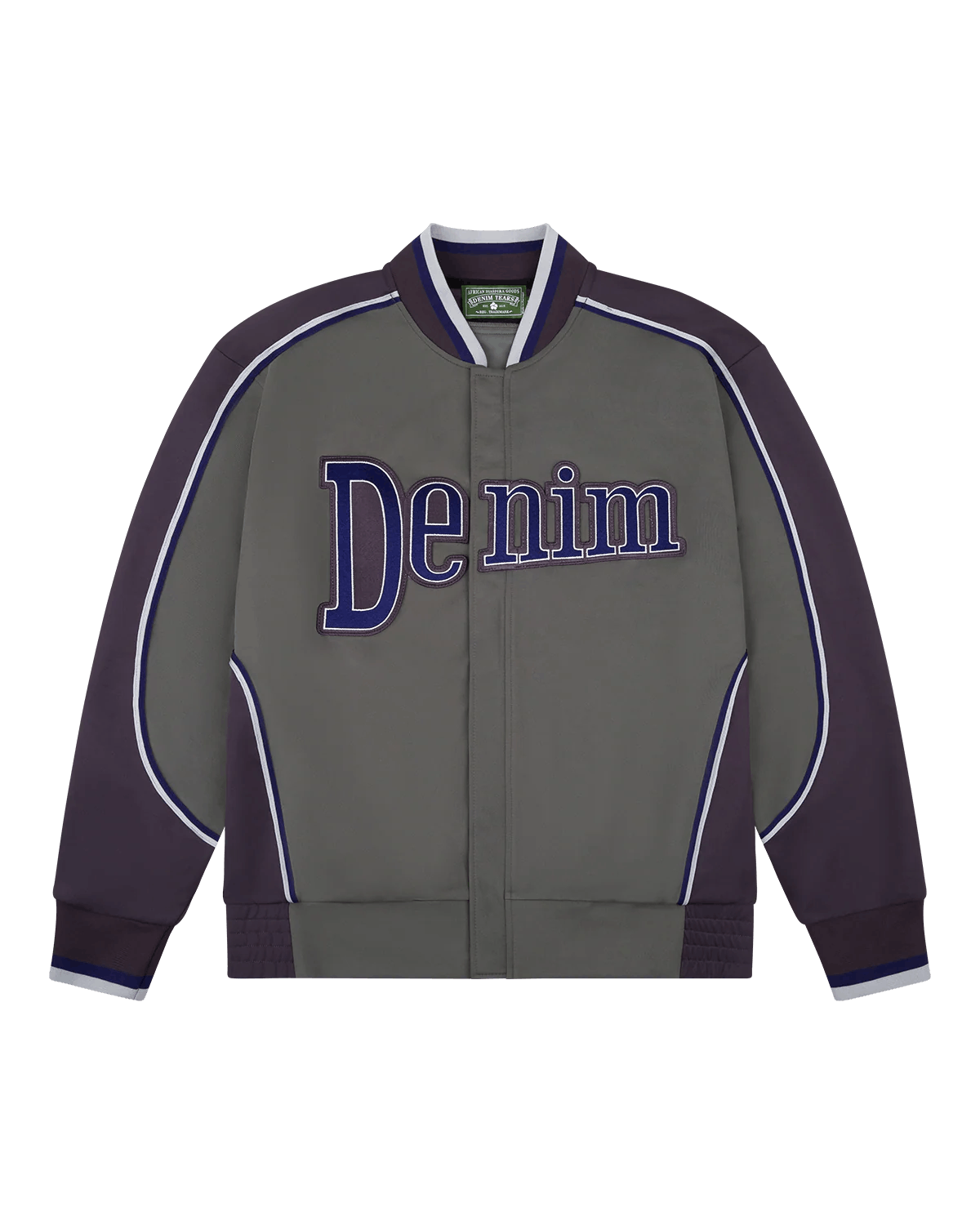 DENIM TEARS Denim Tears Track Jacket in Grey Size US L / EU 52-54 / 3 - 1 Thumbnail