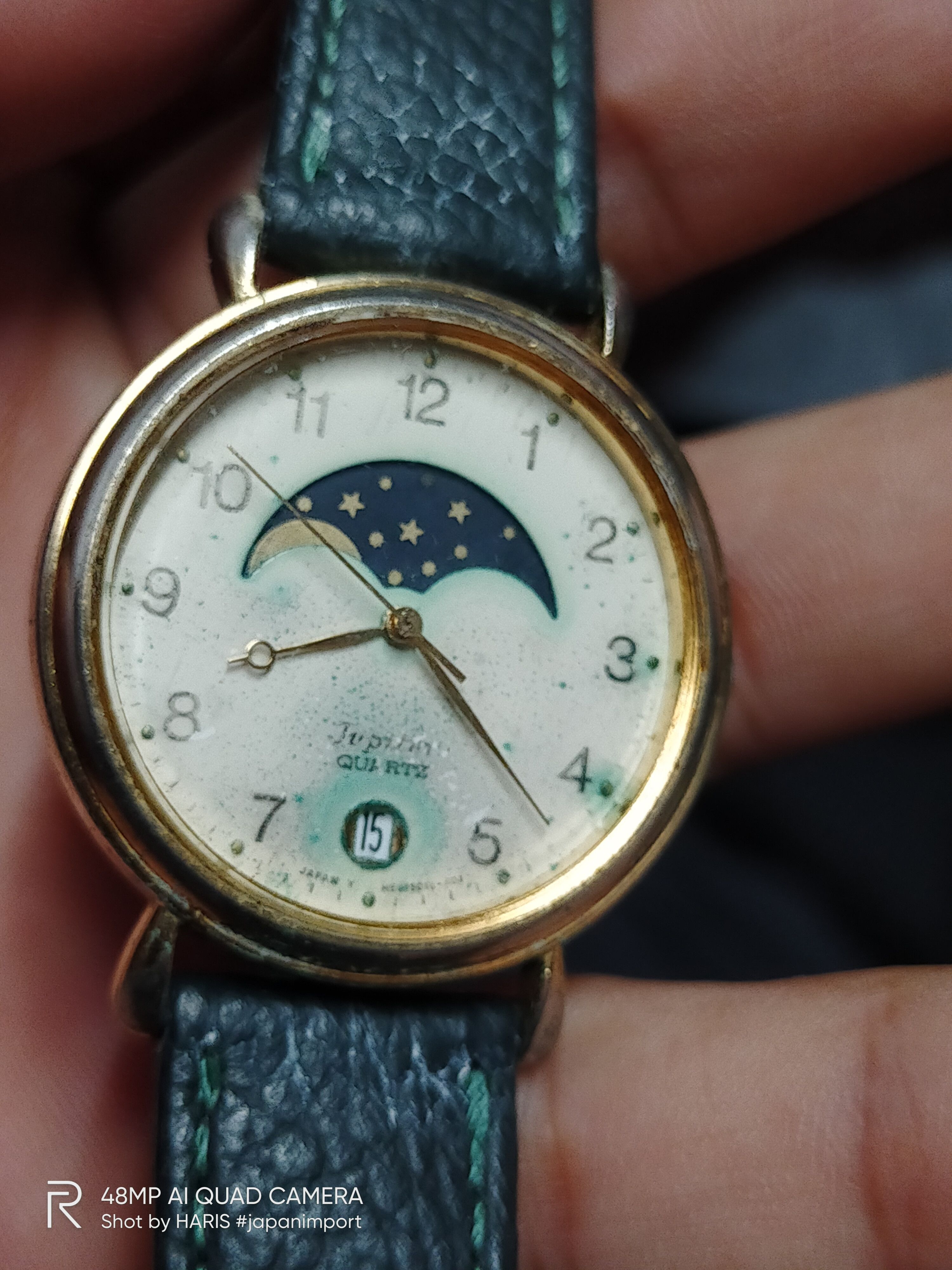 Japanese Brand × Orient ORIENT JUPITER 💥Super Rare Moon Phase Japan Watch Size ONE SIZE - 3 Thumbnail