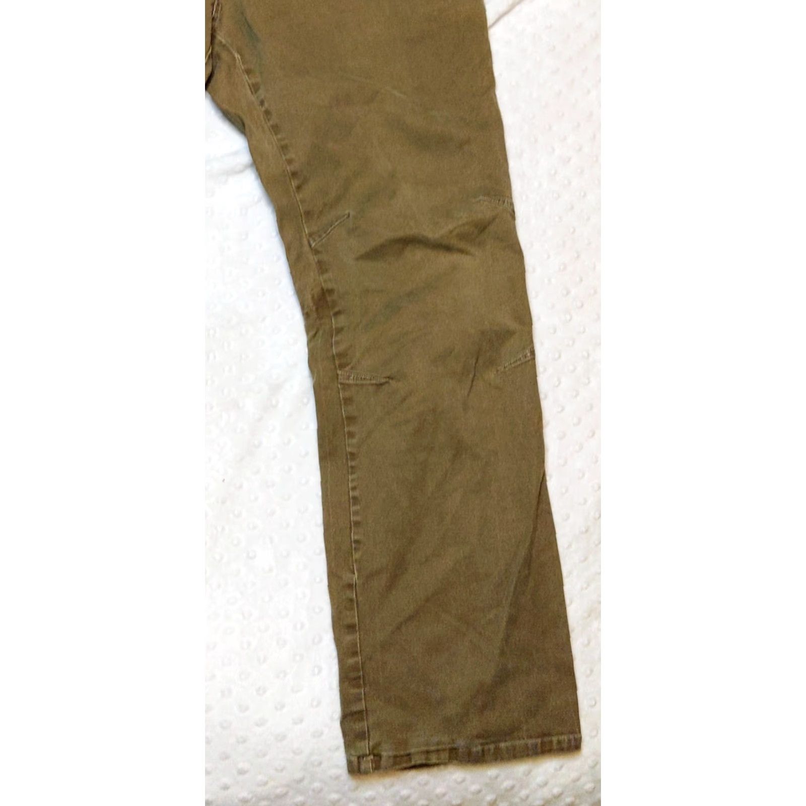 Vintage Kühl Kanvus Jeans Mens 40x32 Brown Canvas Stretch 5-Pocket Zipper Regular Straight Pants Size US 40 / EU 56 - 2 Thumbnail