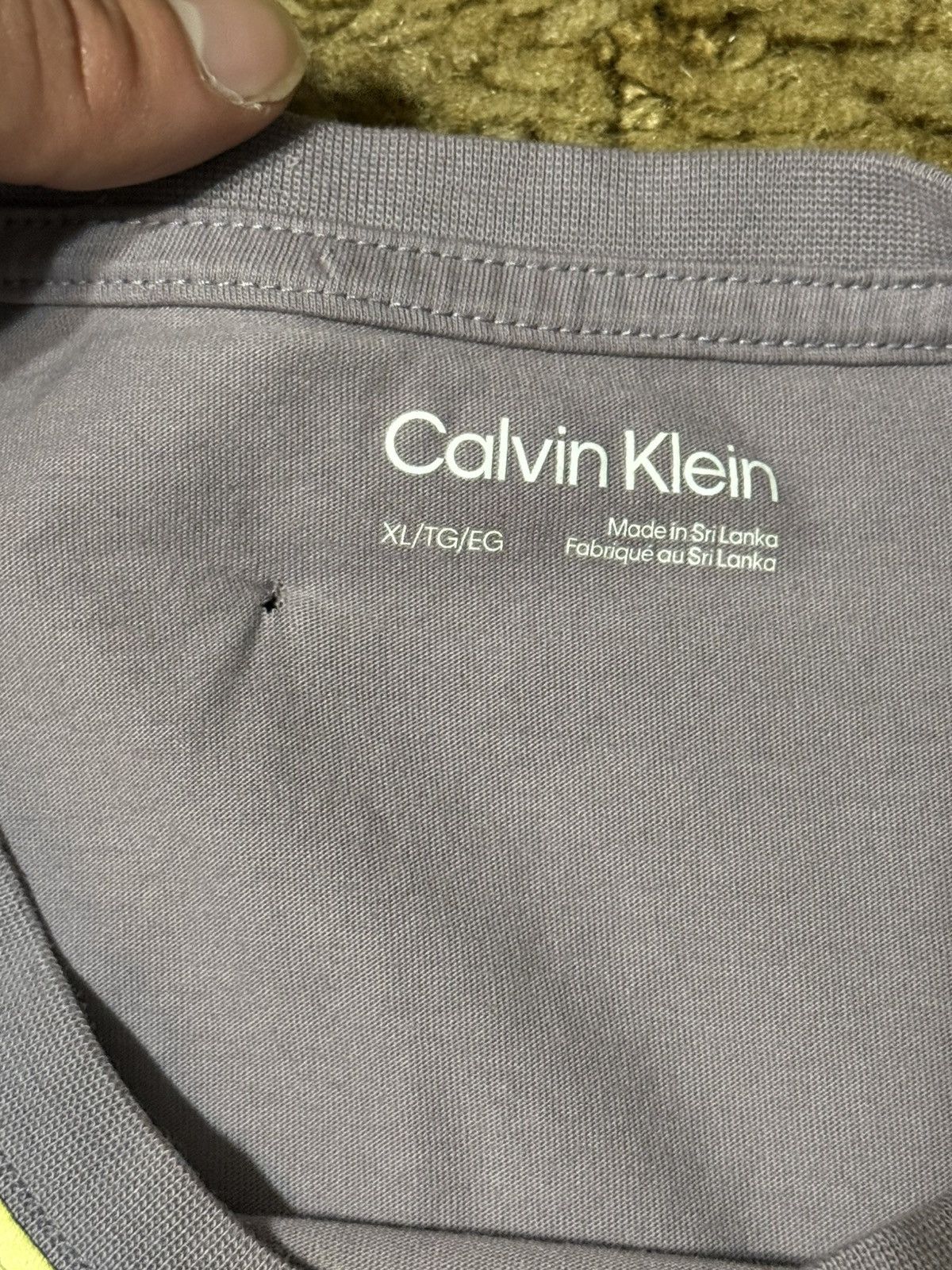 Calvin Klein Vintage Y2K Calvin Klein Tee XLarge Size XL / US 12-14 / IT 48-50 - 4 Thumbnail