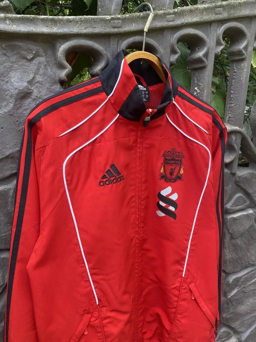 Adidas × Vintage Vintage Adidas Liverpool 2010 Football Track Jacket Size US S / EU 44-46 / 1 - 5 Thumbnail