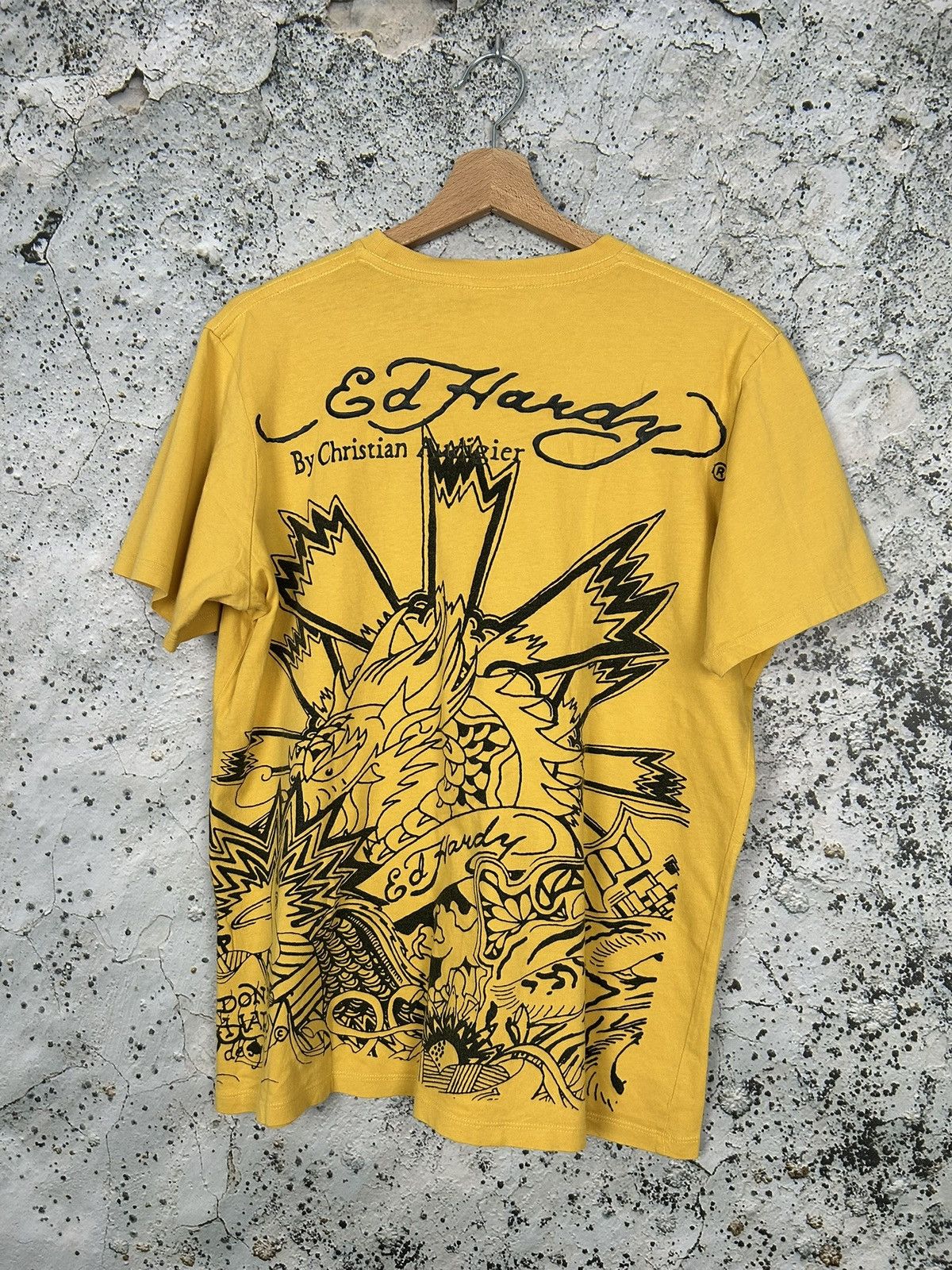Ed Hardy Ed Hardy Y2K Avant Garde Graphic Tee Vintage Size US M / EU 48-50 / 2 - 4 Thumbnail