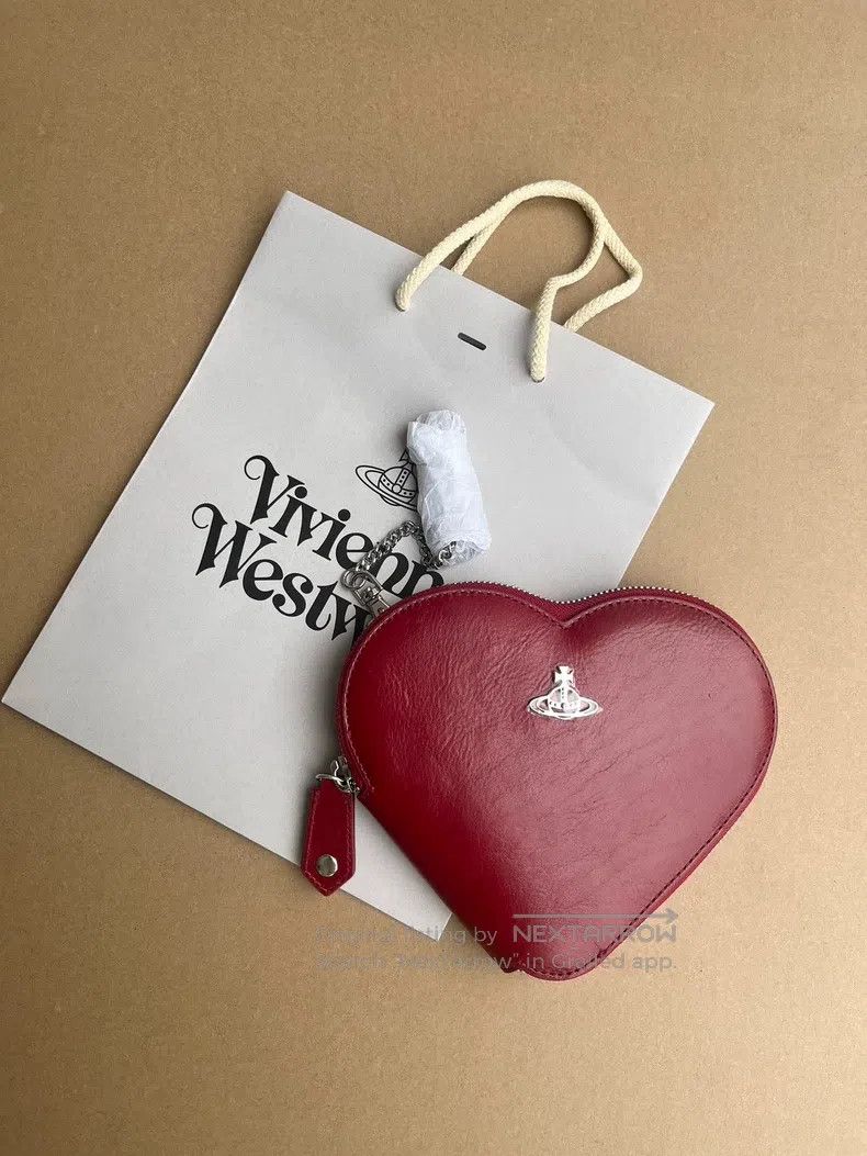 Vivienne Westwood Vivienne Westwood Heart-Shaped Chain Bag, Wallet, Classic Size ONE SIZE - 1 Thumbnail