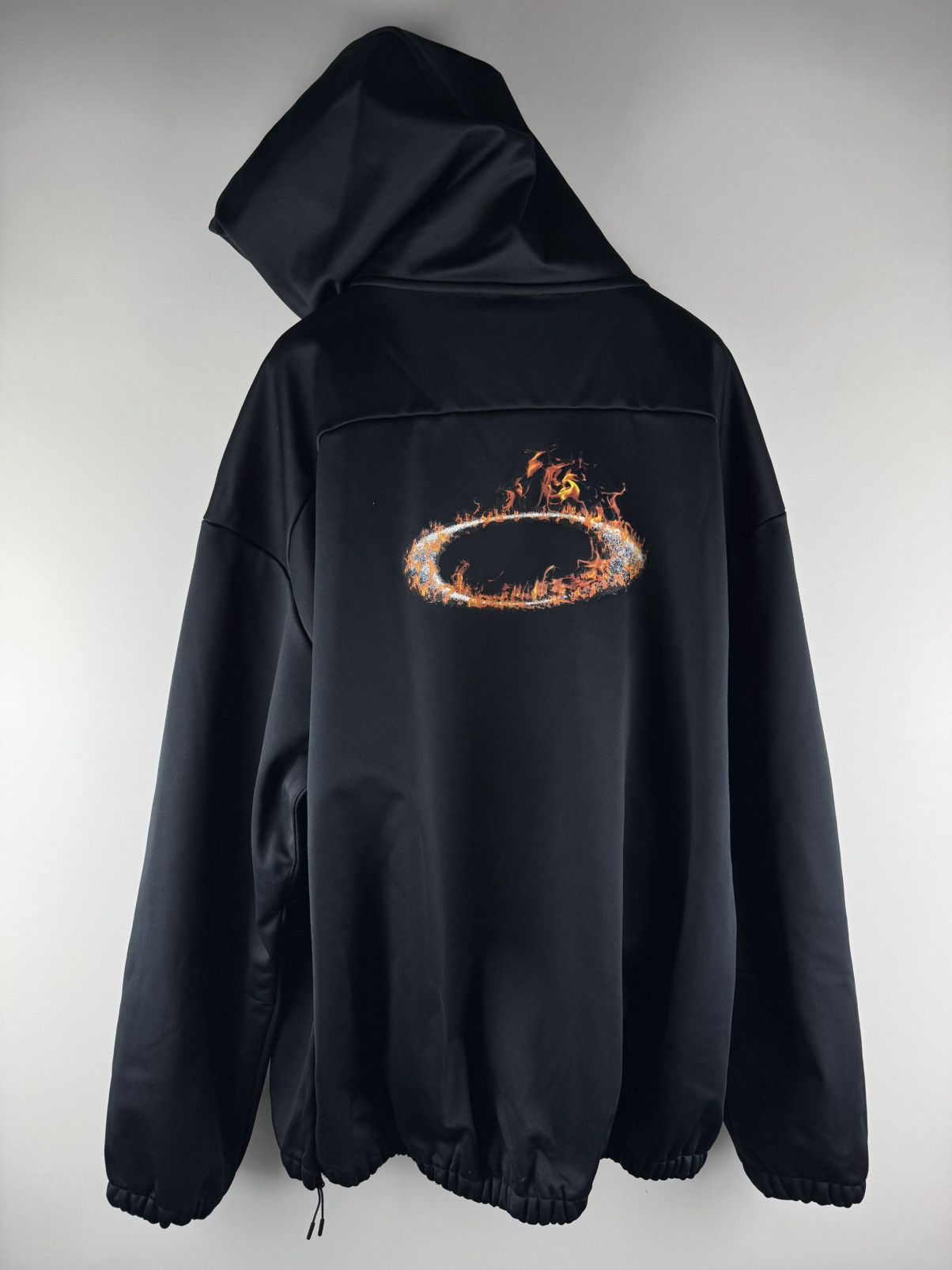 Oakley Oakley Solar Rail Softshell Hoodie Jacket Black Baggy Fit Size US L / EU 52-54 / 3 - 1 Thumbnail