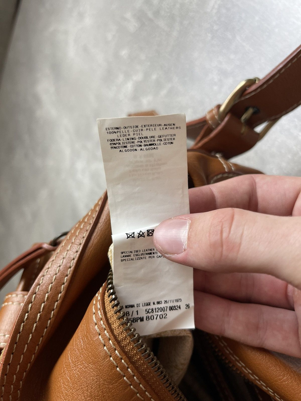Just Cavalli × Roberto Cavalli × Vintage Just Cavalli Vintage Leather Shoulder Logo Buckle Bag Size ONE SIZE - 15 Thumbnail