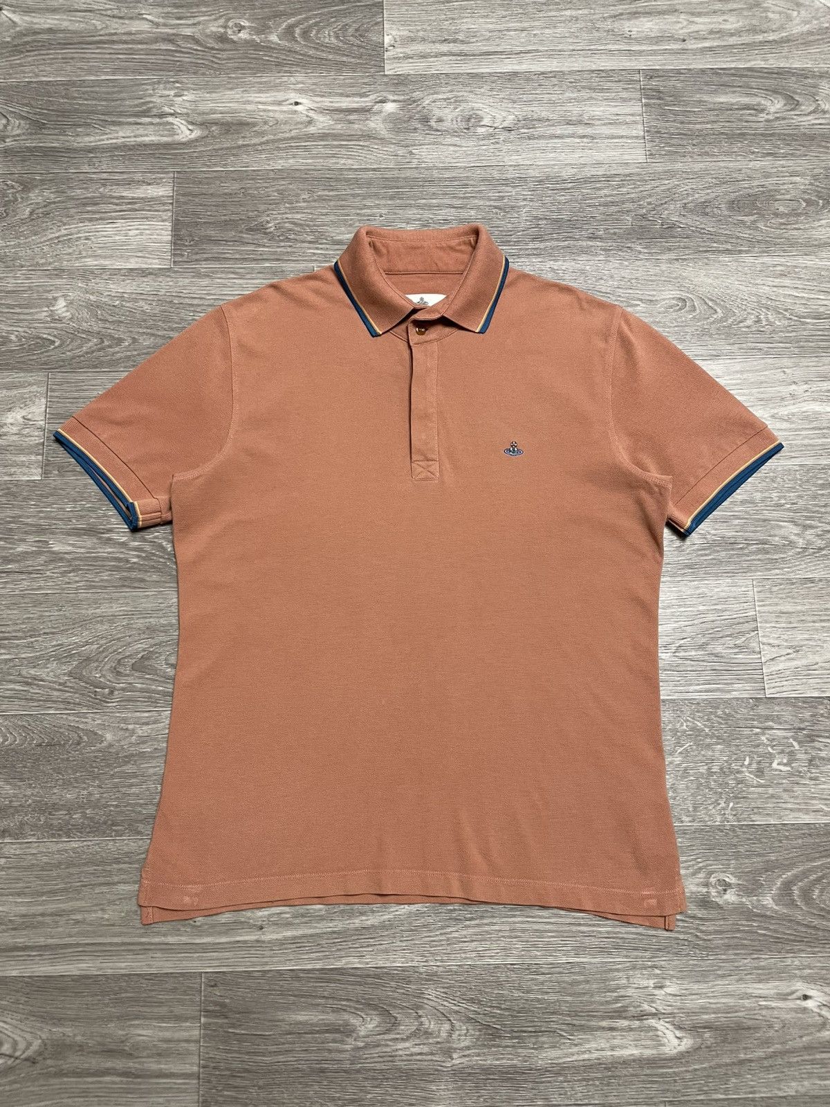 Vivienne Westwood Vivienne Westwood Orb Logo Polo Shirt Size US L / EU 52-54 / 3 - 1 Thumbnail