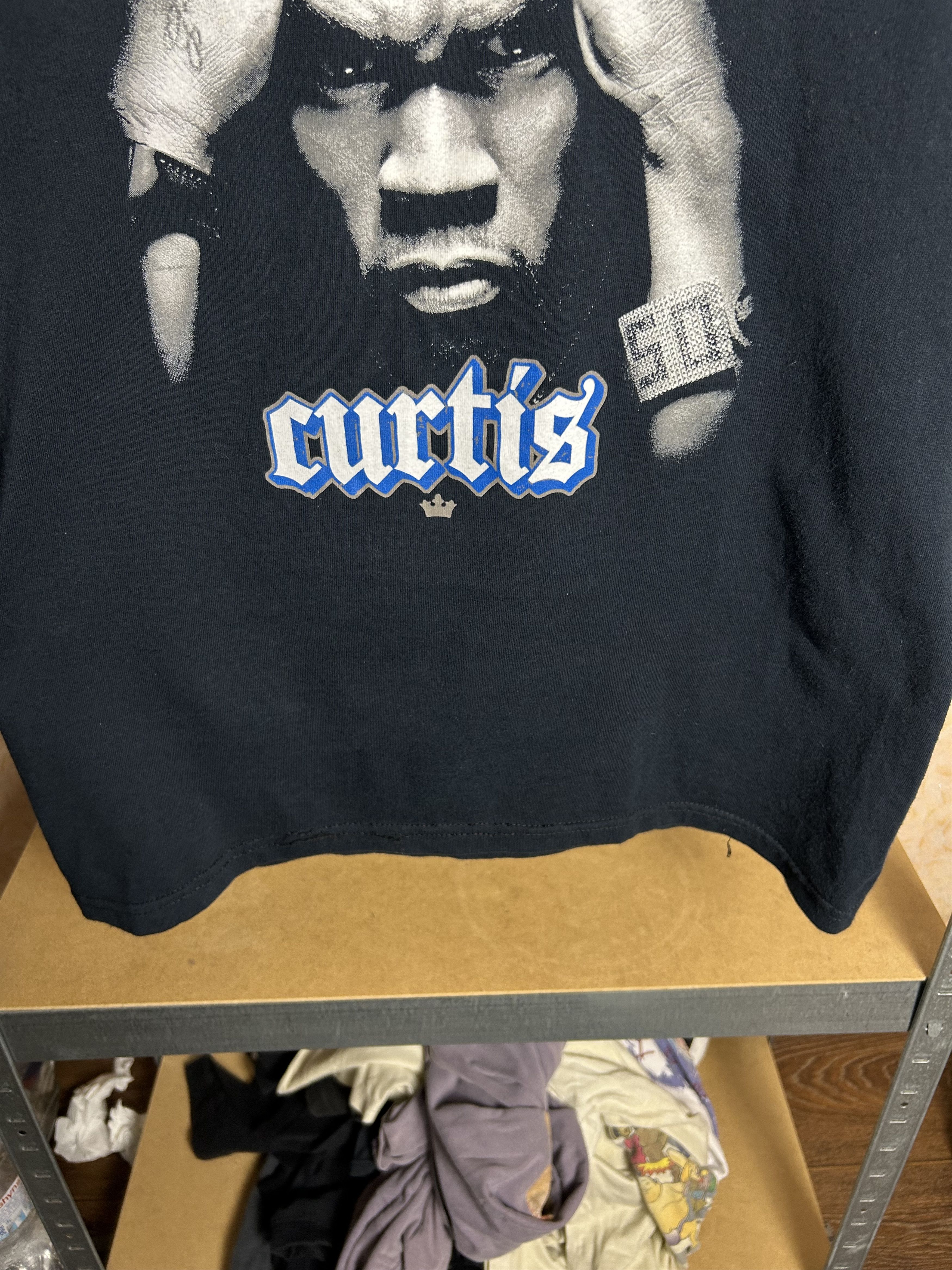 Rap Tees Vintage 2007 50 Cent Cutis Rap Tour T-shirt Size US M / EU 48-50 / 2 - 5 Thumbnail