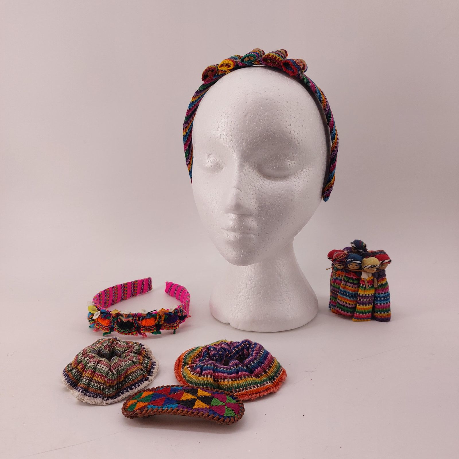 Other Guatemala Head Bands Hair Clips Accessories Handmade Dolls Size ONE SIZE - 13 Thumbnail