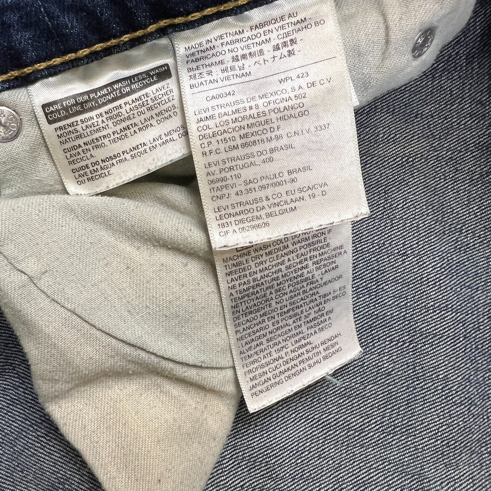 Levi's × Levi's Vintage Clothing × Vintage Levi's 541 Jeans 36x32 Athletic Taper American Denim Pants Size US 36 / EU 52 - 10 Thumbnail