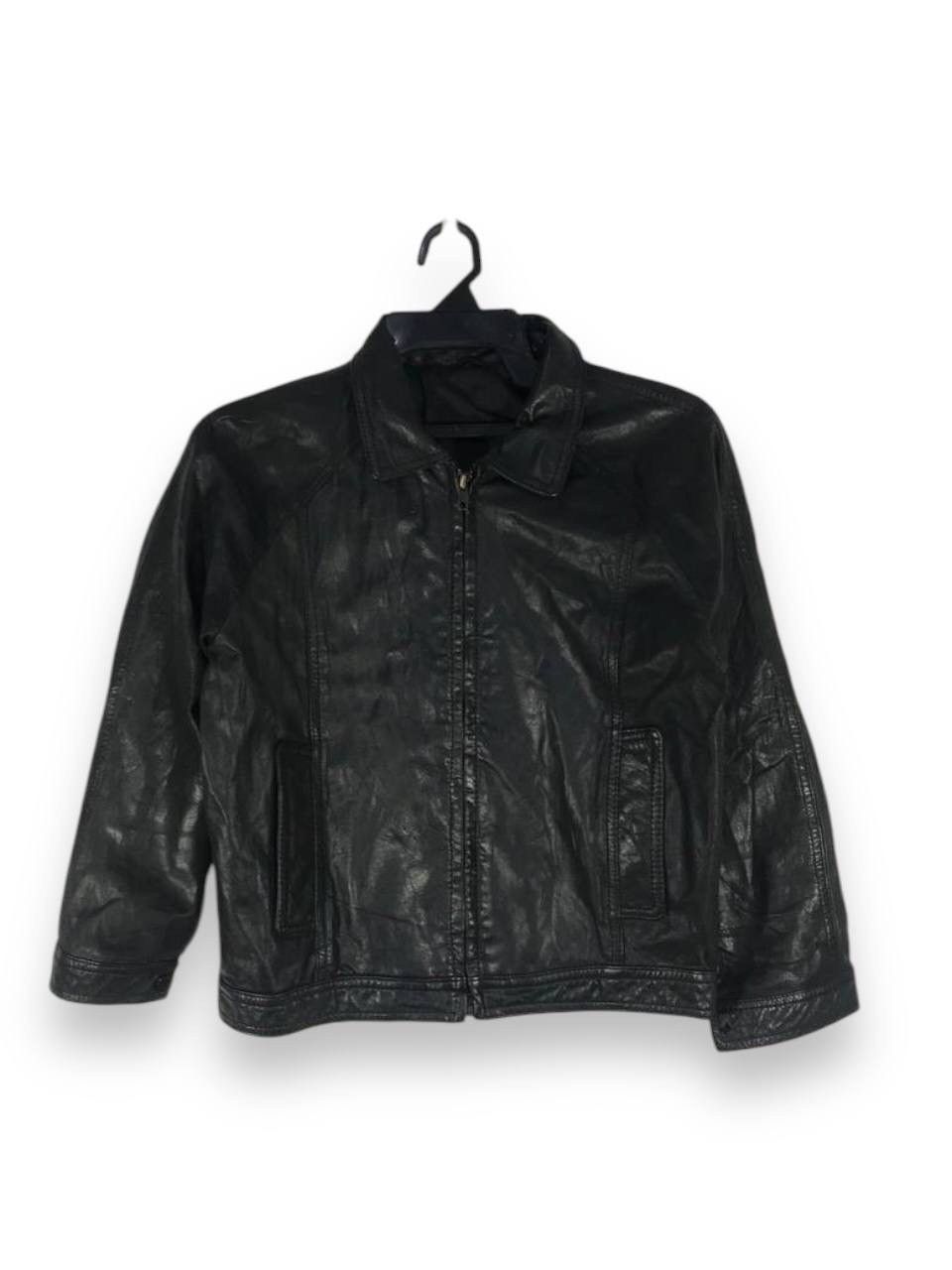 Vintage soul sniper all black leathers motorcycle jacket Size US S / EU 44-46 / 1 - 1 Thumbnail