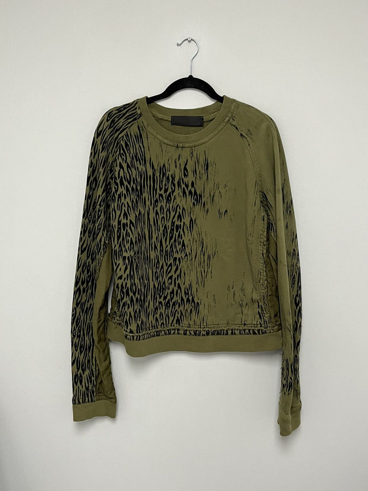 Haider Ackermann Animal Print Sweatshirt. XL Size US XL / EU 56 / 4 - 2 Thumbnail