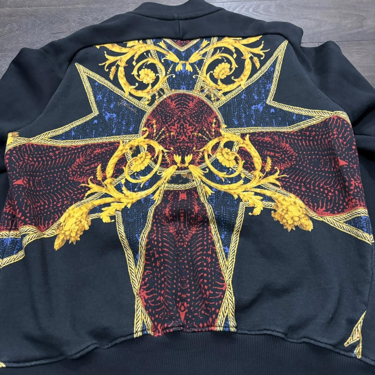 Just Cavalli Just Cavalli Zip Up Sweatshirt Gothic Large Size US L / EU 52-54 / 3 - 3 Thumbnail