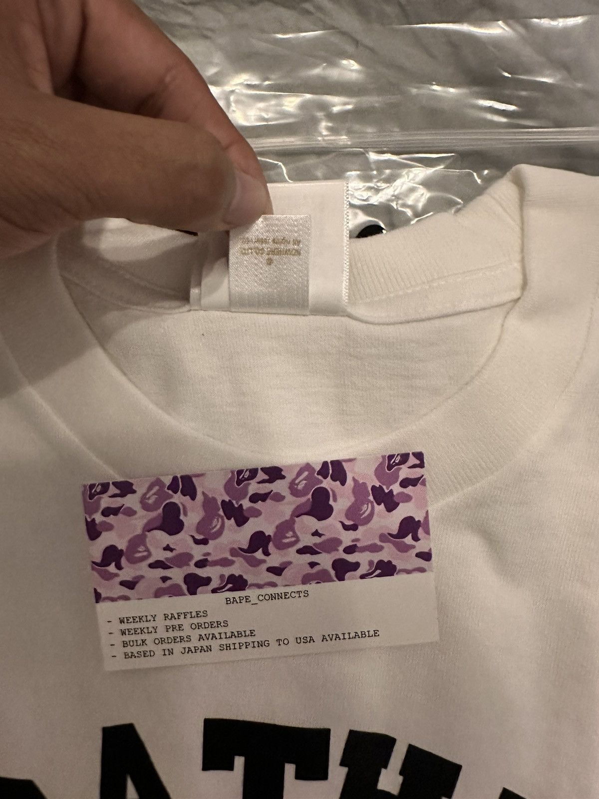 Bape Color Camo College Tee Size US M / EU 48-50 / 2 - 4 Thumbnail