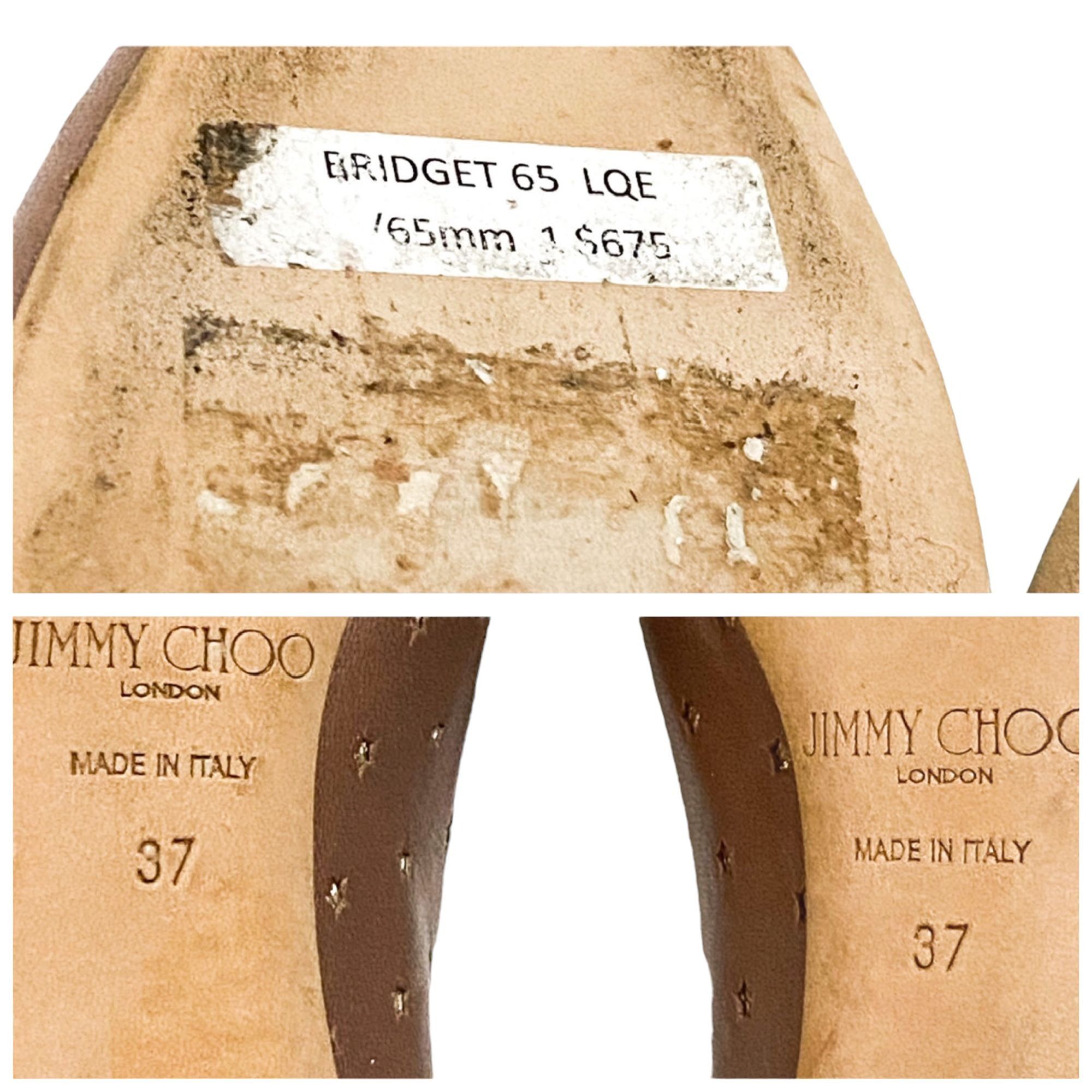Jimmy Choo Jimmy Choo Bridget 65 Round Toe Pearlized Pump, Star crystal Size US 7 / IT 37 - 12 Thumbnail